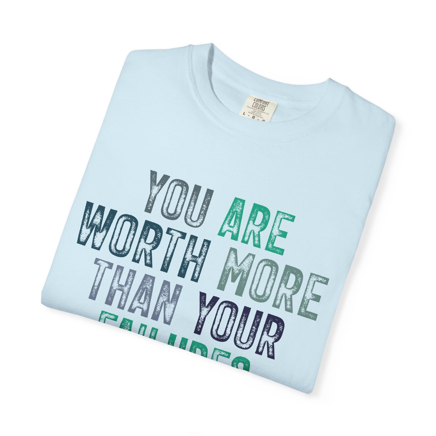 Know Your Worth Garment-Dyed T-shirt