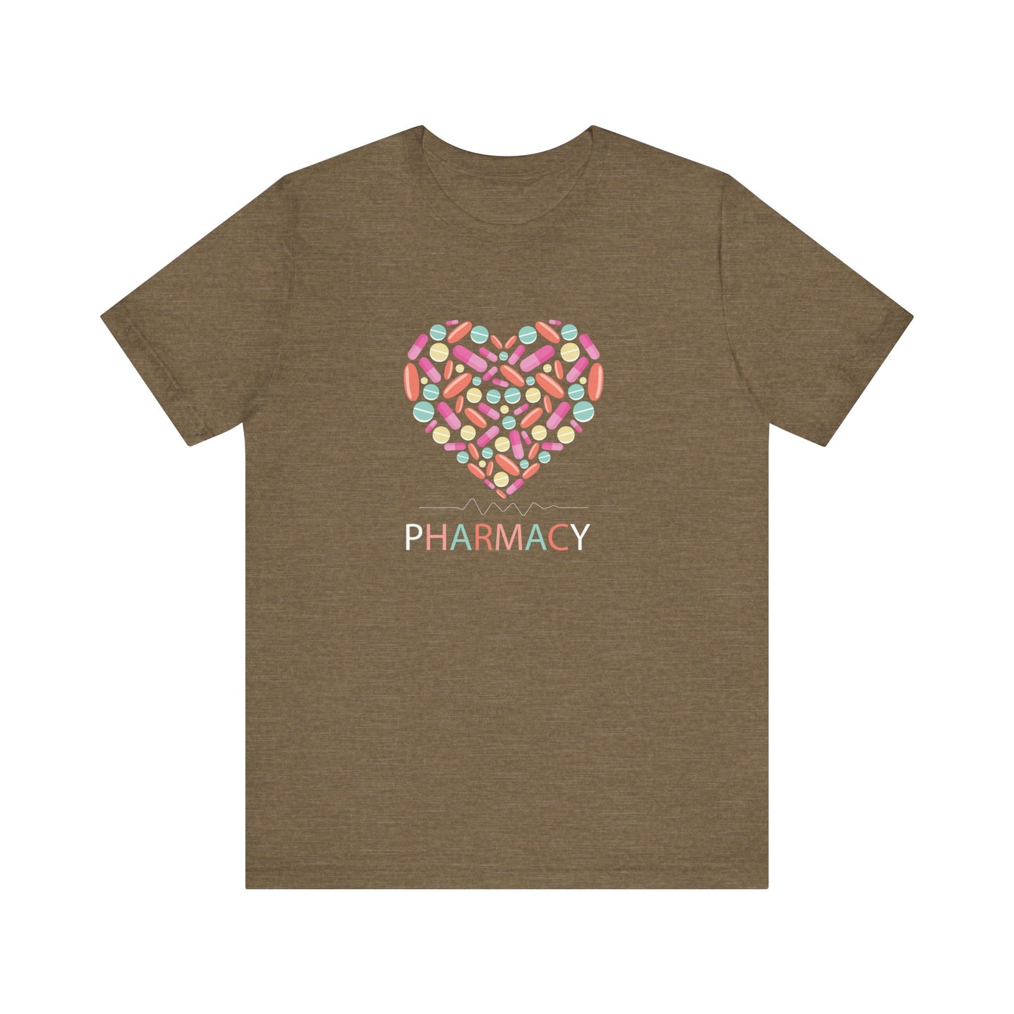 Pharmacy Pill Heart Jersey Short Sleeve Tee CYOT