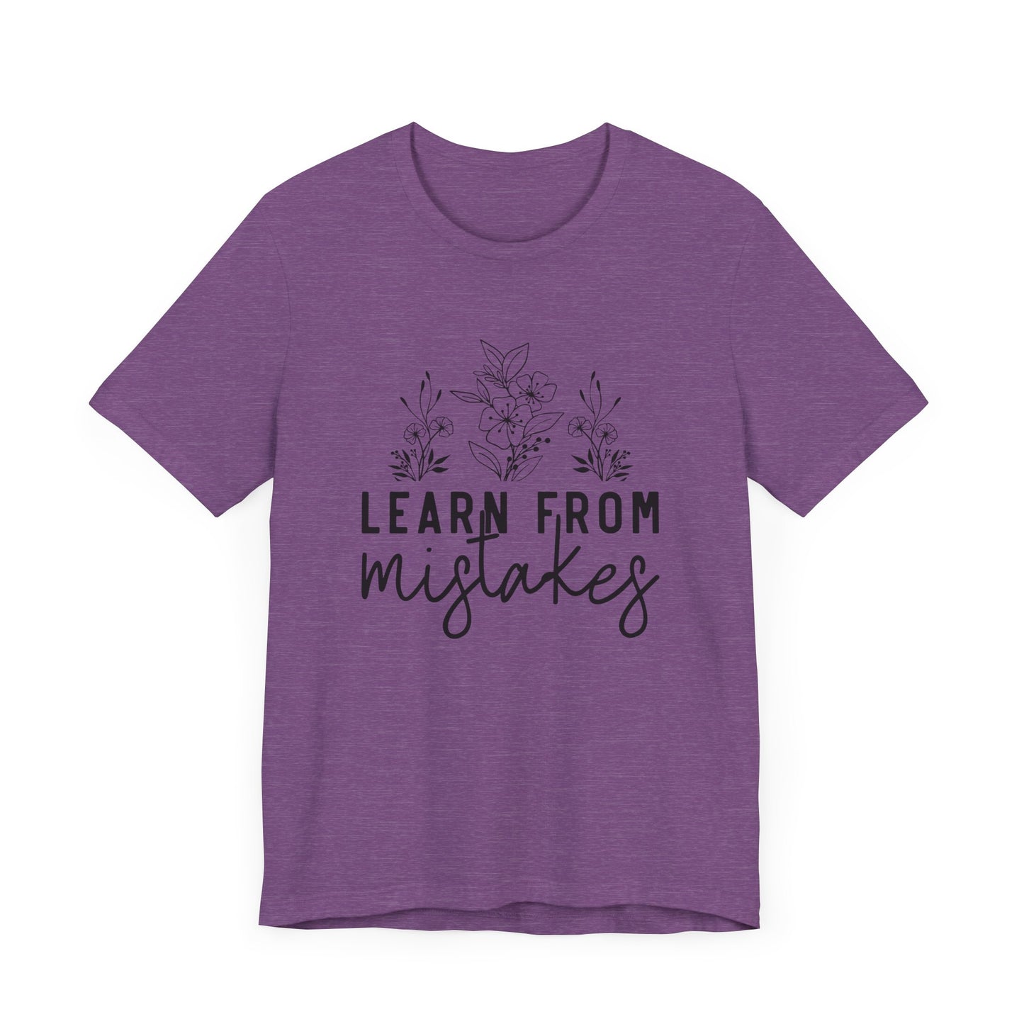 Learn From Mistakes Jersey Short Sleeve Tee