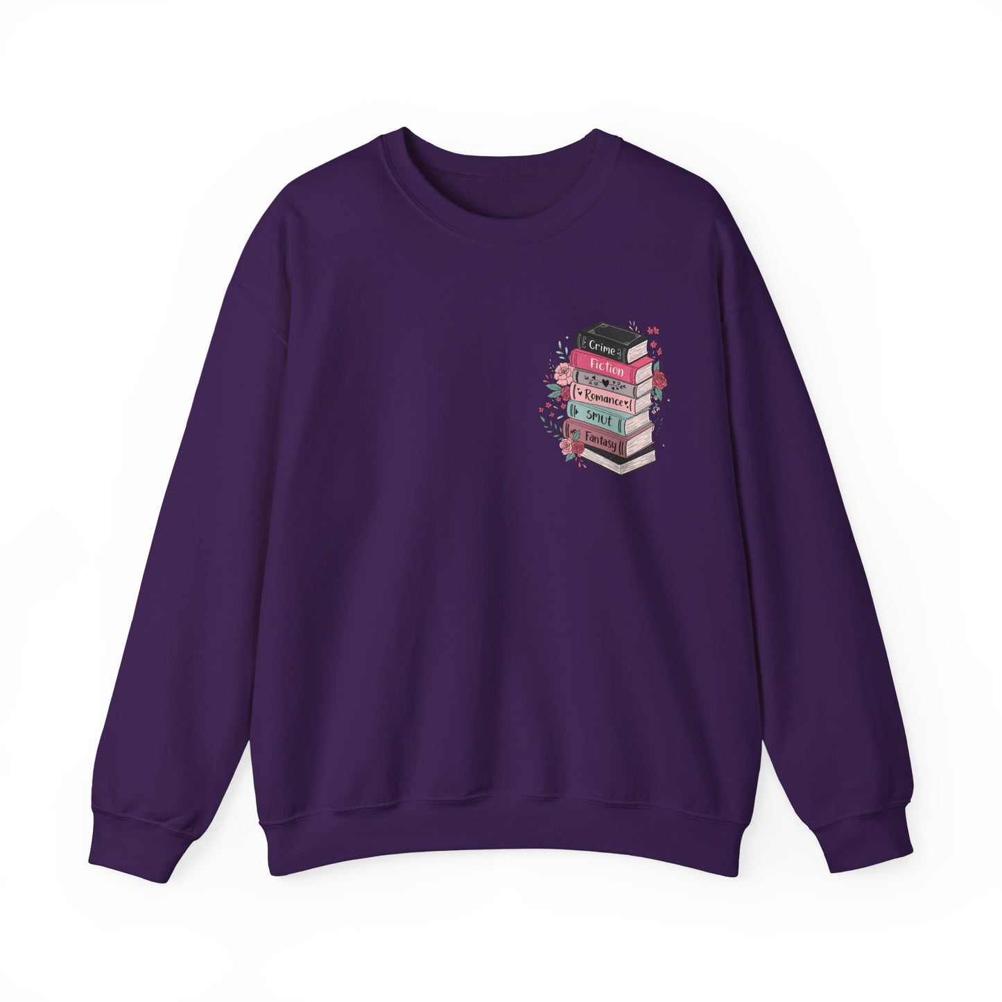 The Stack of Books Heavy Blend™ Crewneck Sweatshirt