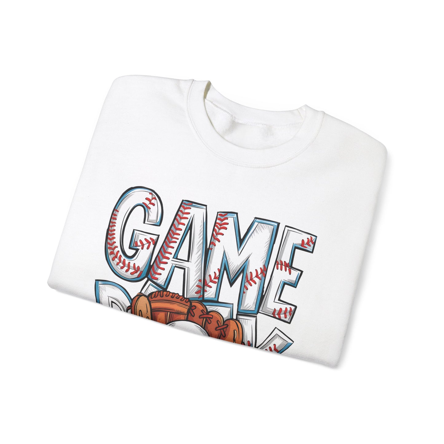 Baseball Game Day Heavy Blend™ Crewneck Sweatshirt