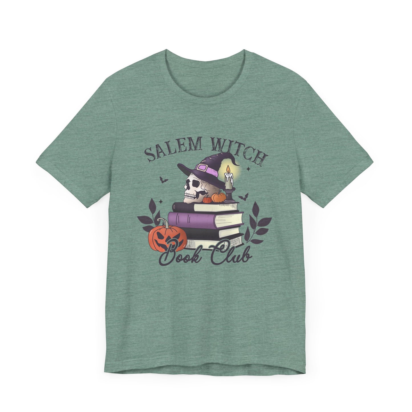 Salem Witch Book Club Jersey Short Sleeve Tee