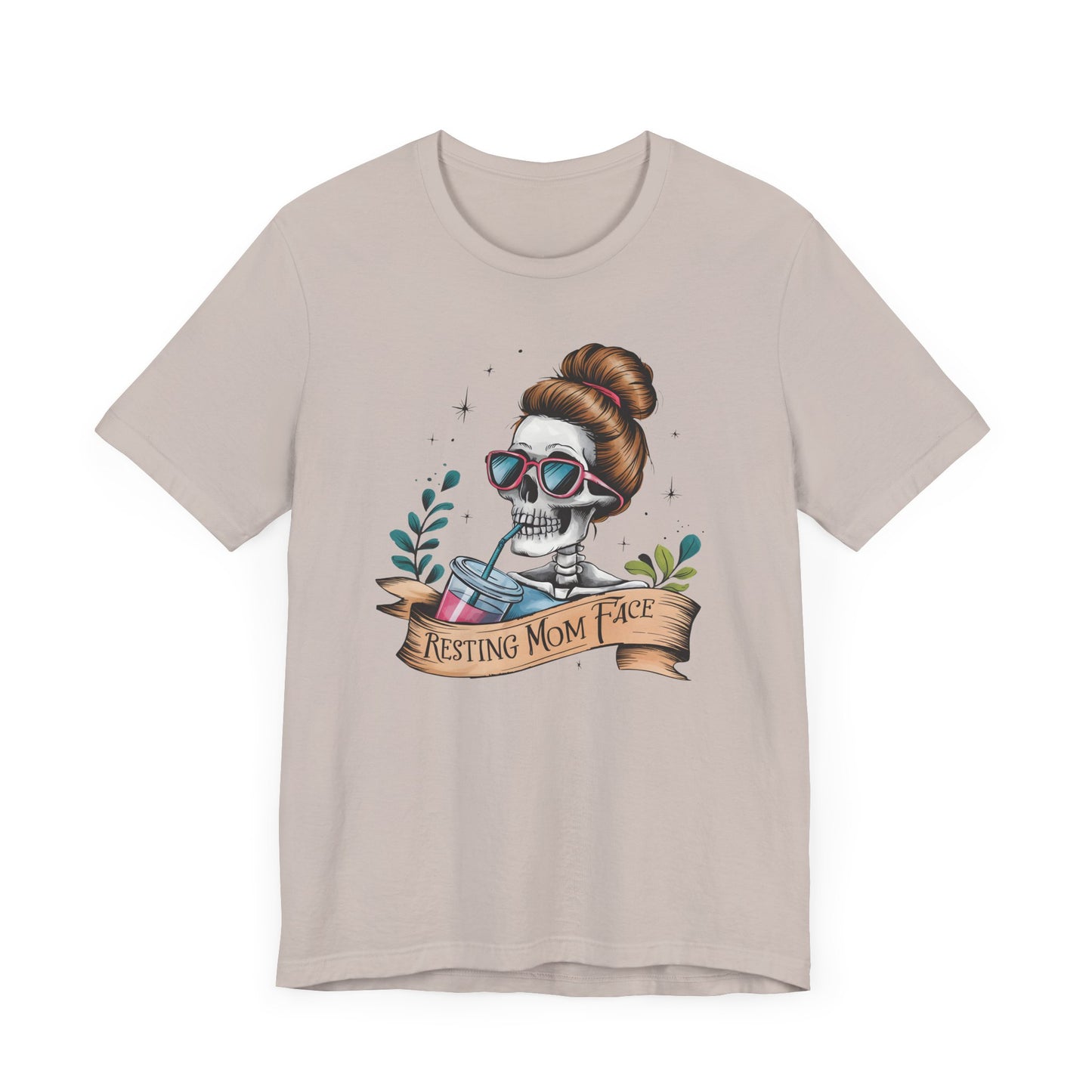Resting Mom Face Jersey Short Sleeve Tee