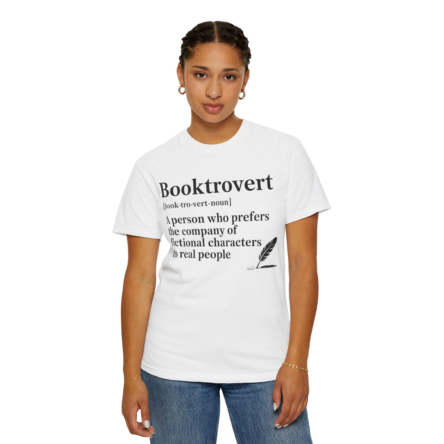Booktrovert Garment-Dyed T-shirt