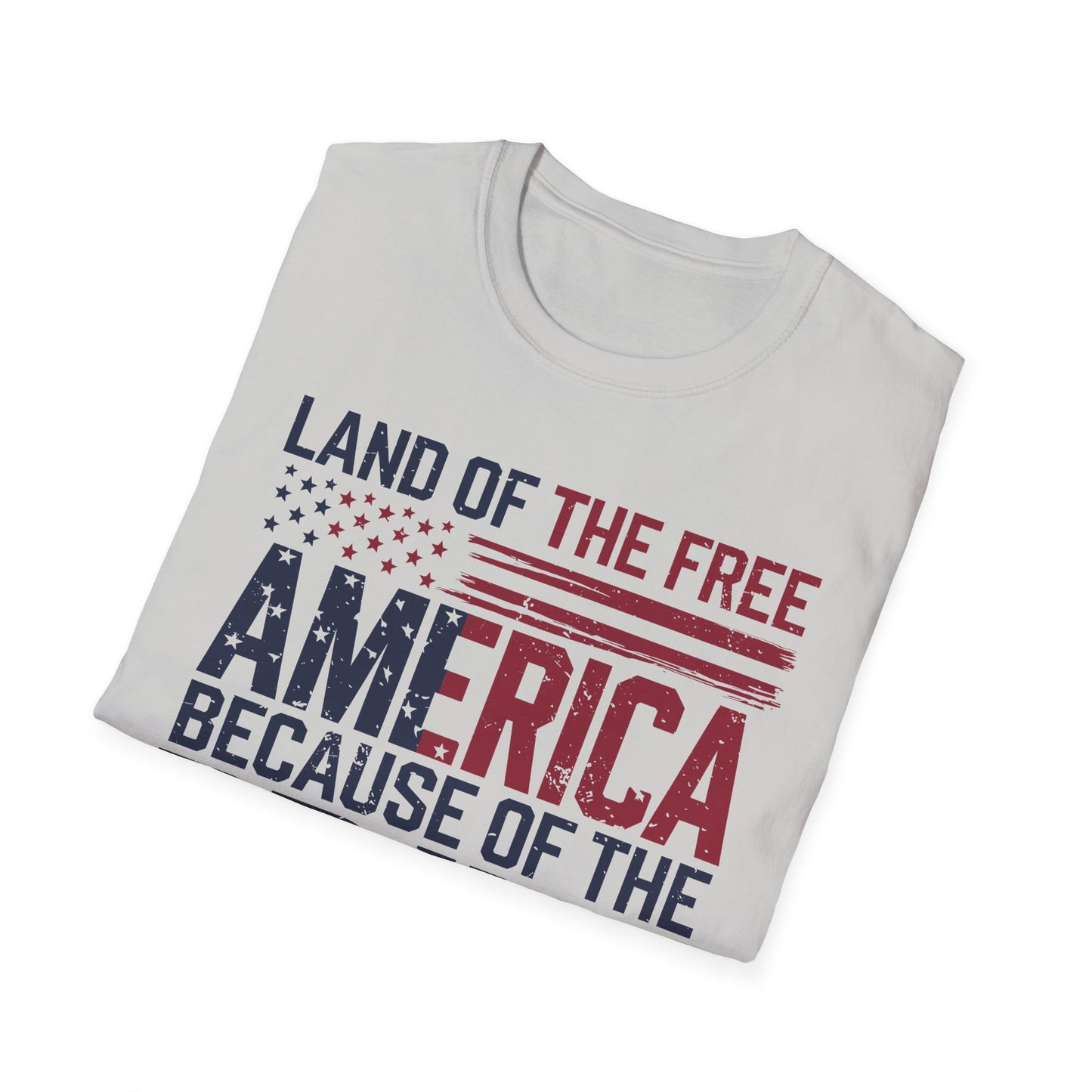 Land Of The Free Softstyle T-Shirt