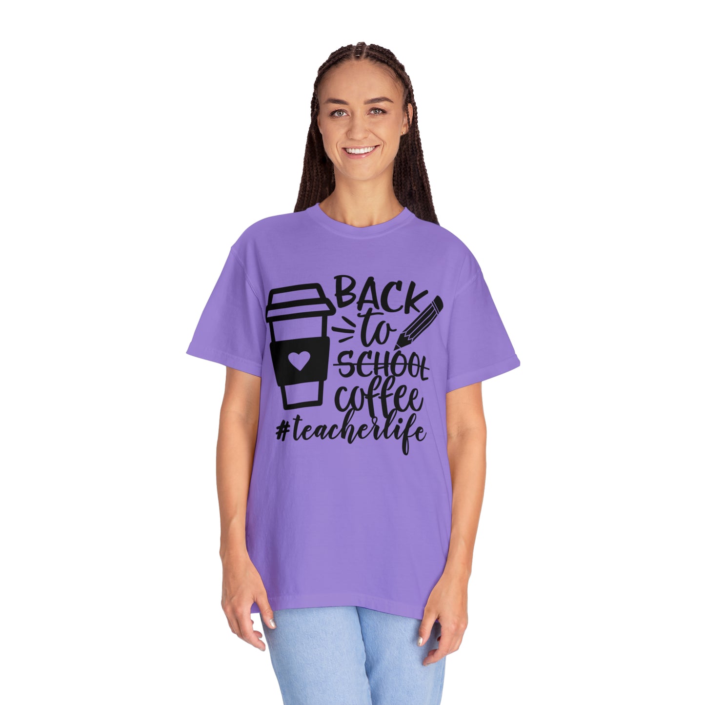 Back To Coffee Garment-Dyed T-shirt