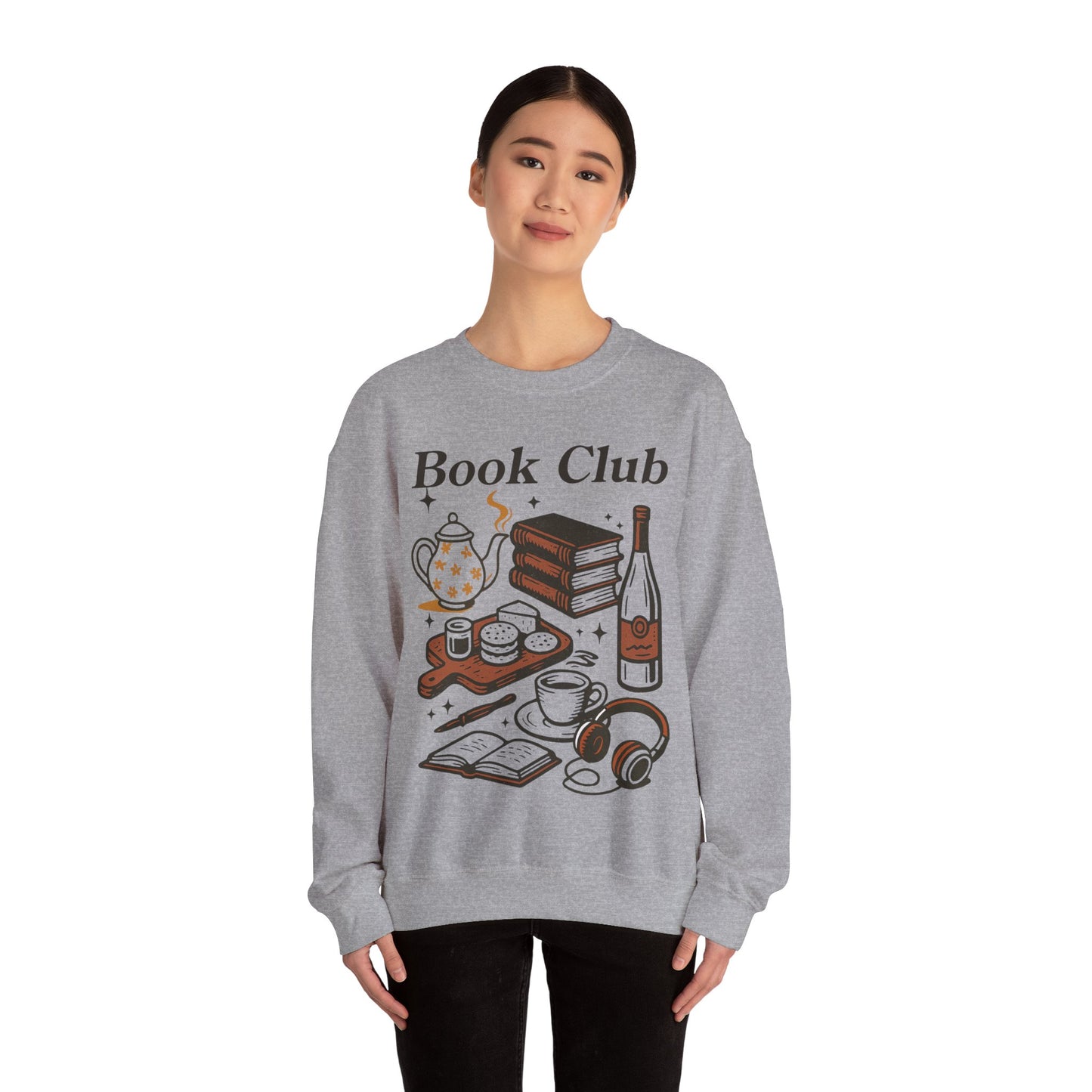 Book CLub Heavy Blend™ Crewneck Sweatshirt