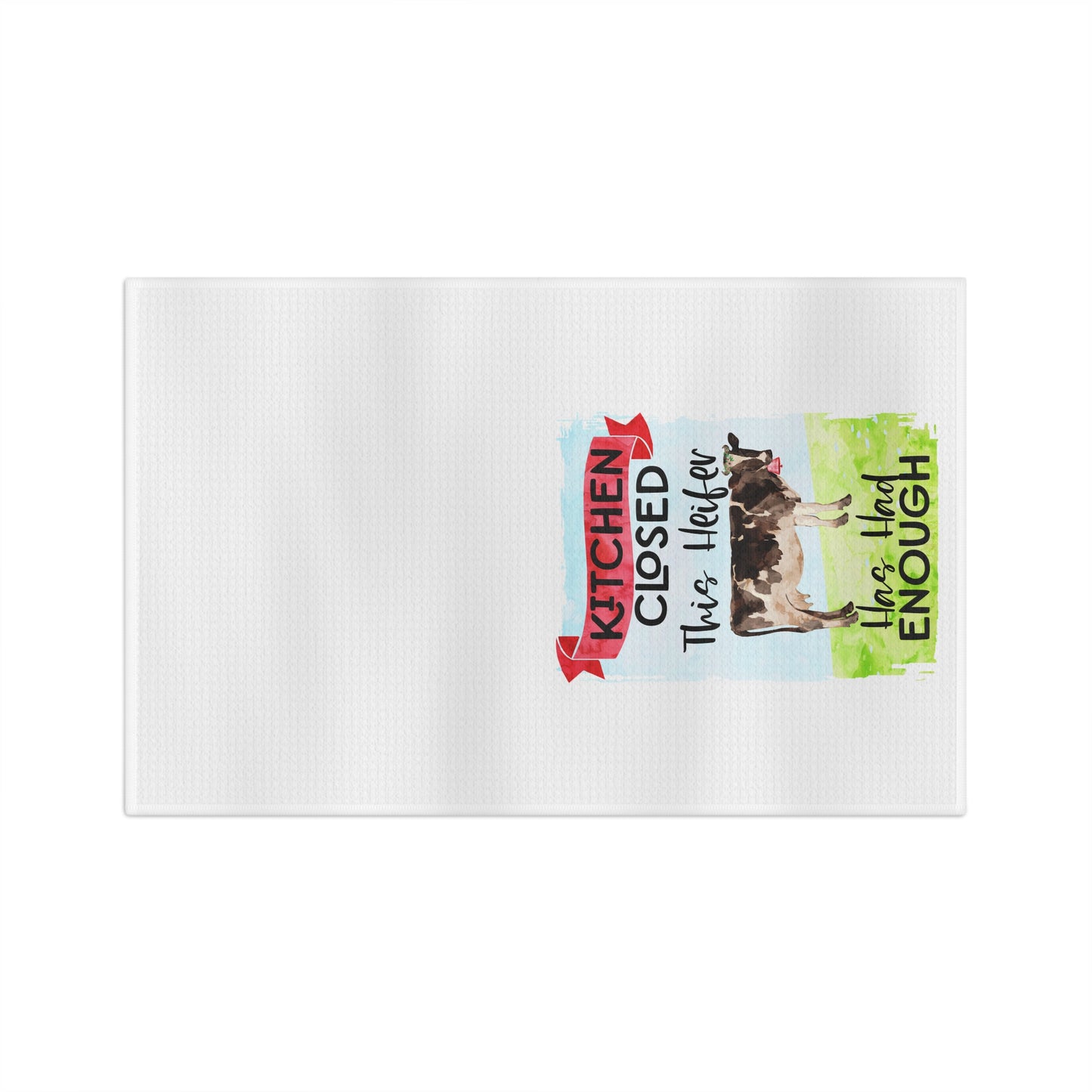 Kitchen Closed Soft Tea Towel