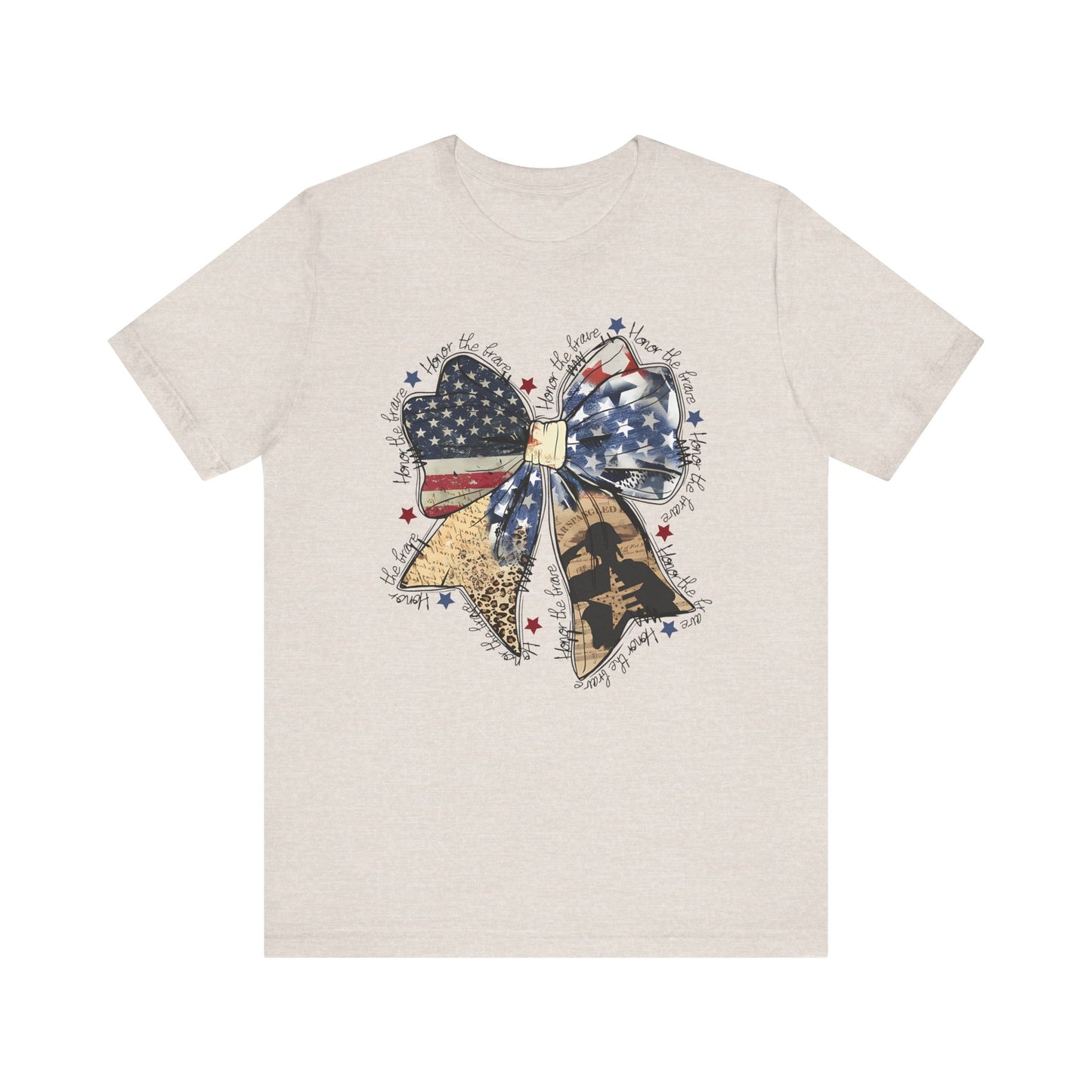 Honor The Brave Jersey Short Sleeve Tee