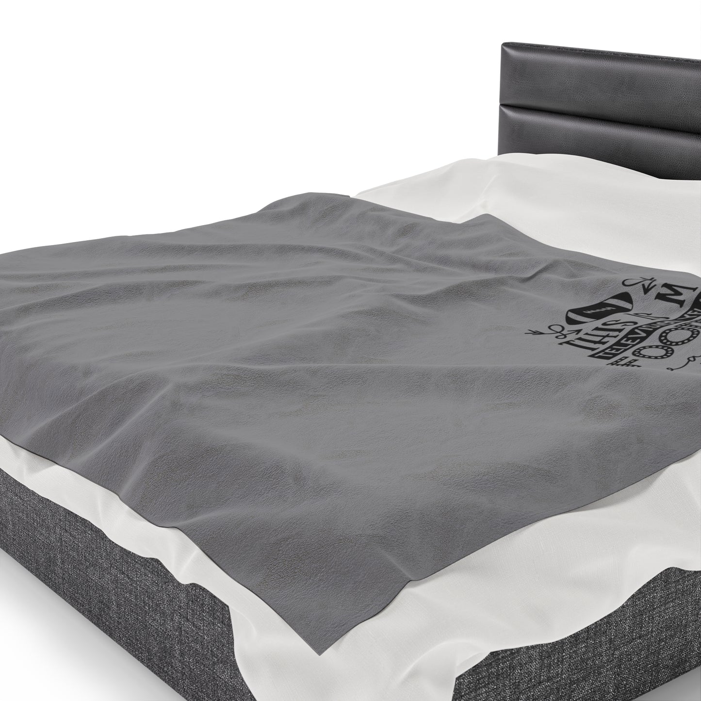 Football Watching Velveteen Plush Blanket