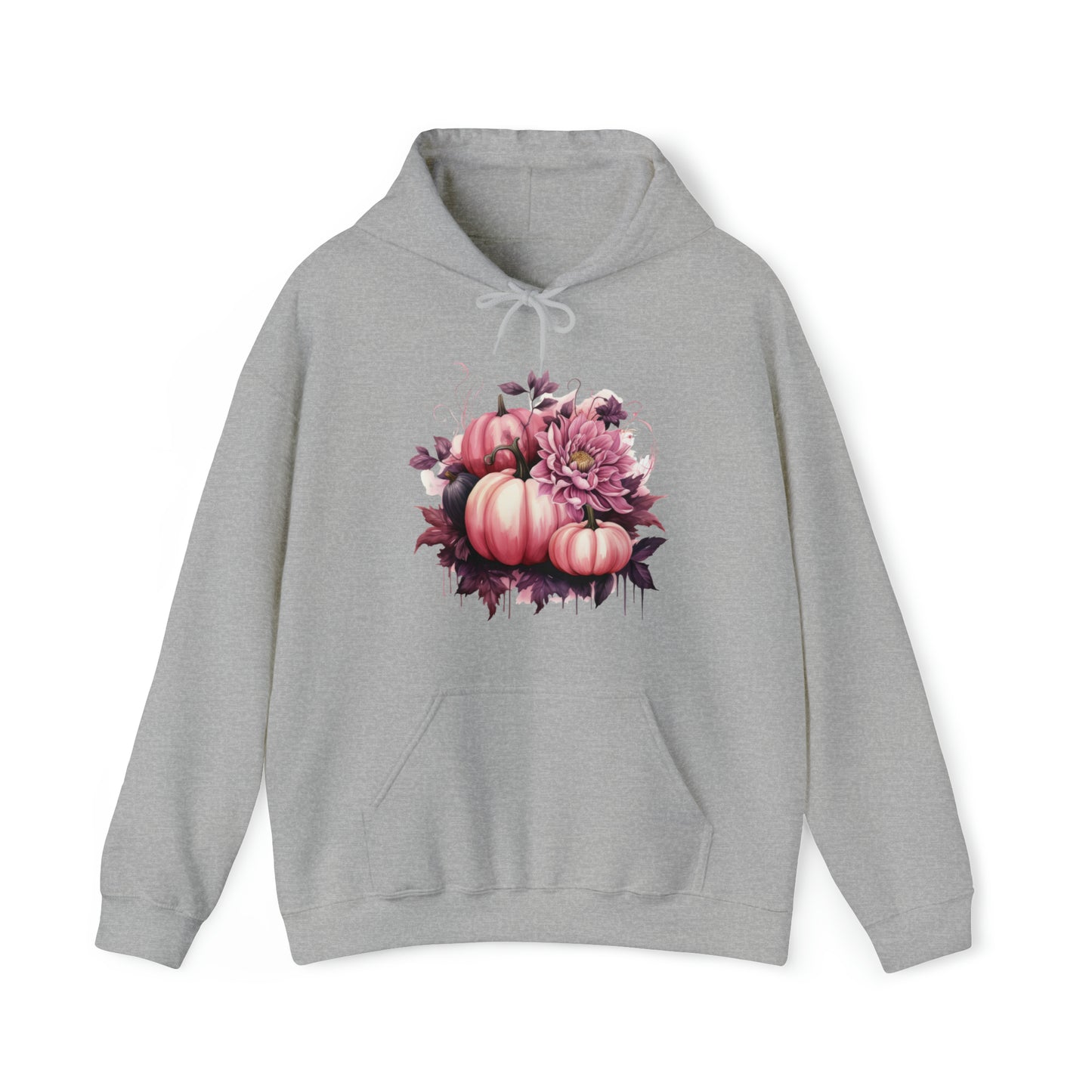 Pink Pumpkin Bouquet Heavy Blend™ Hooded Sweatshirt