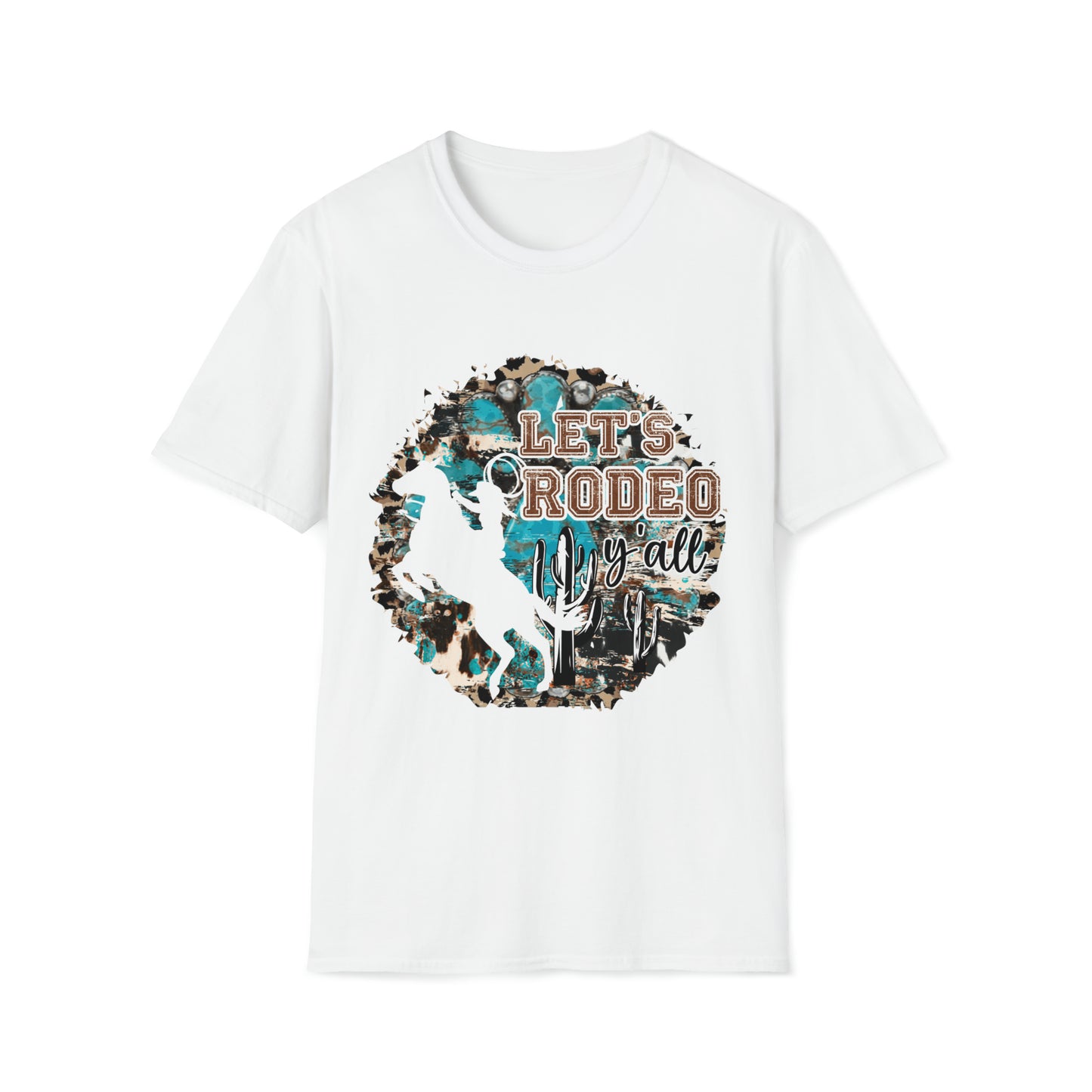 Let’s Rodeo Yall Softstyle T-Shirt