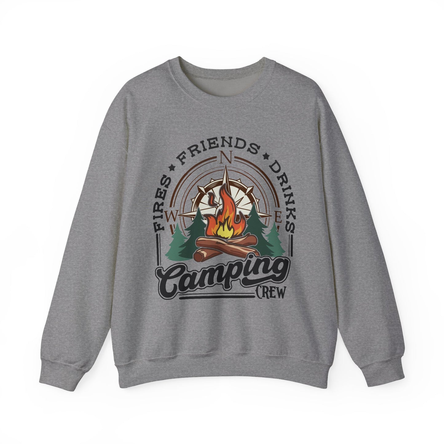 Camping Crew Heavy Blend™ Crewneck Sweatshirt