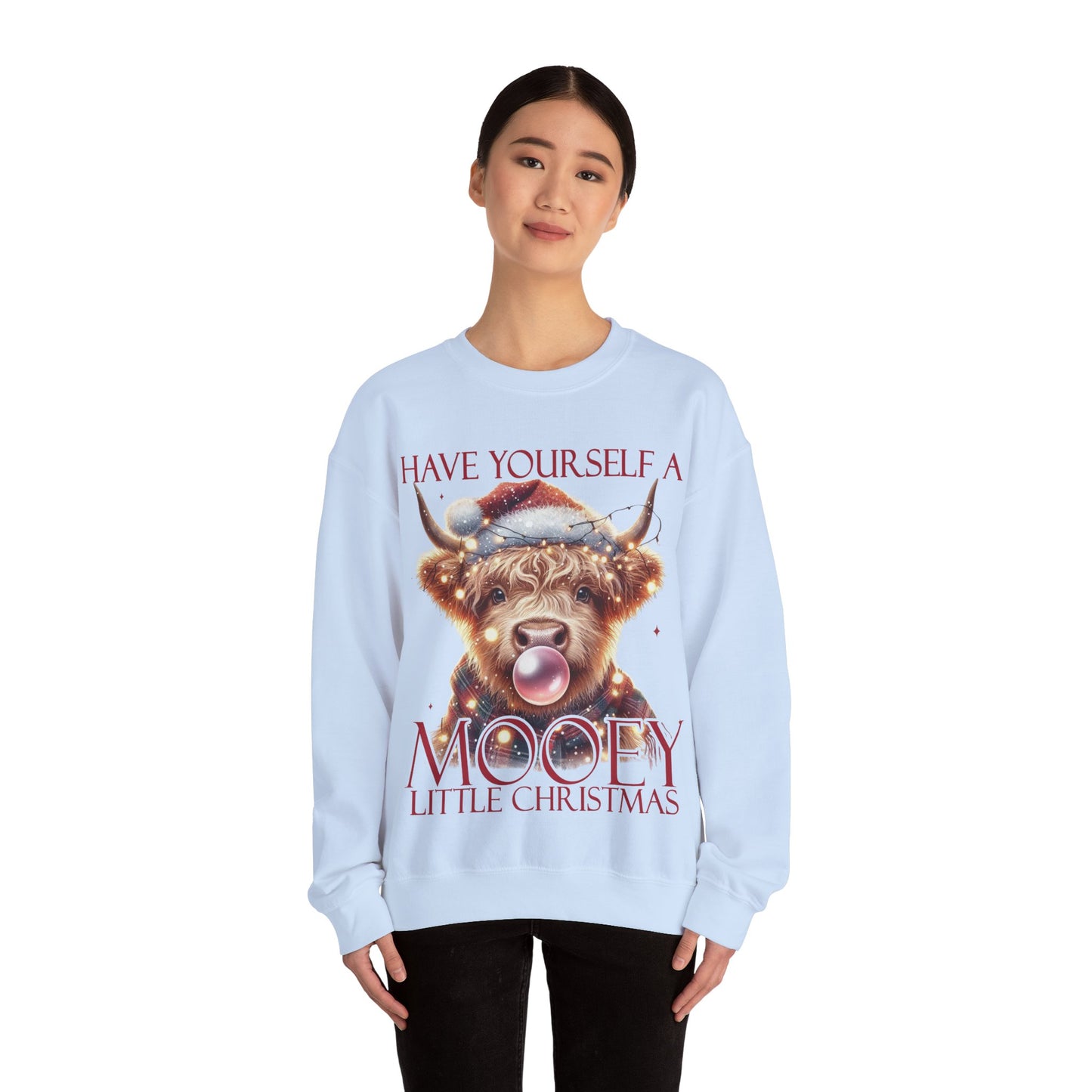 Mooey Little Christmas Heavy Blend™ Crewneck Sweatshirt