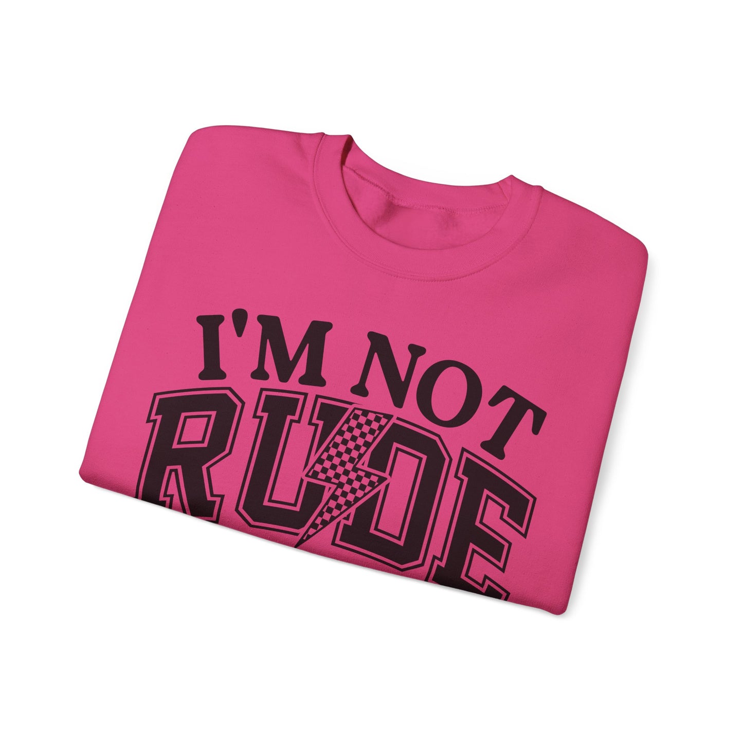 Im Not Rude Heavy Blend™ Crewneck Sweatshirt