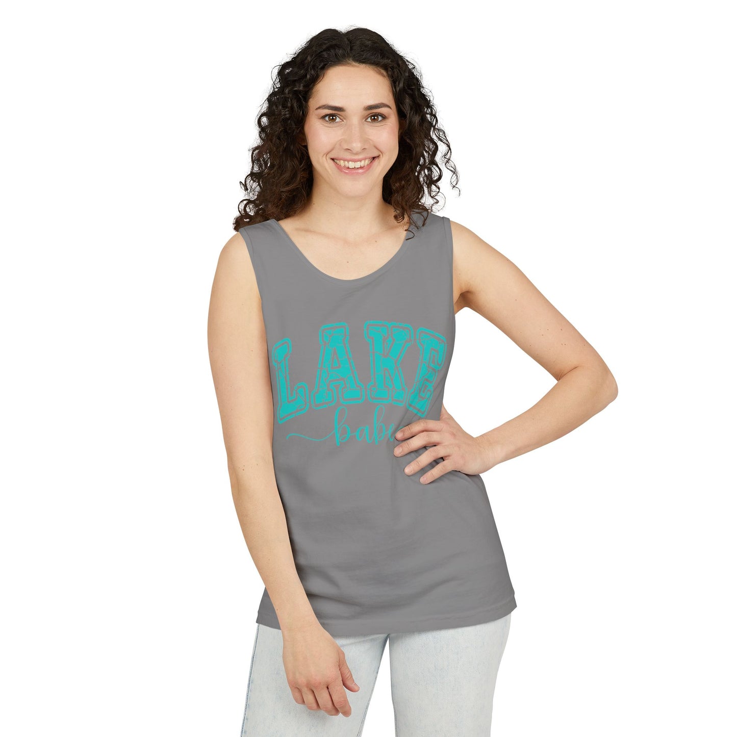 Lake Babe Garment-Dyed Tank Top