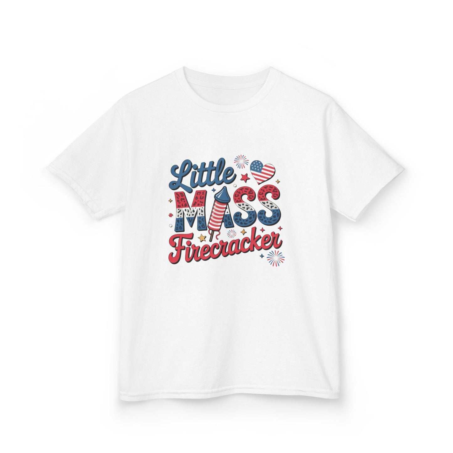 Little Miss Firecracker Kids Heavy Cotton™ Tee