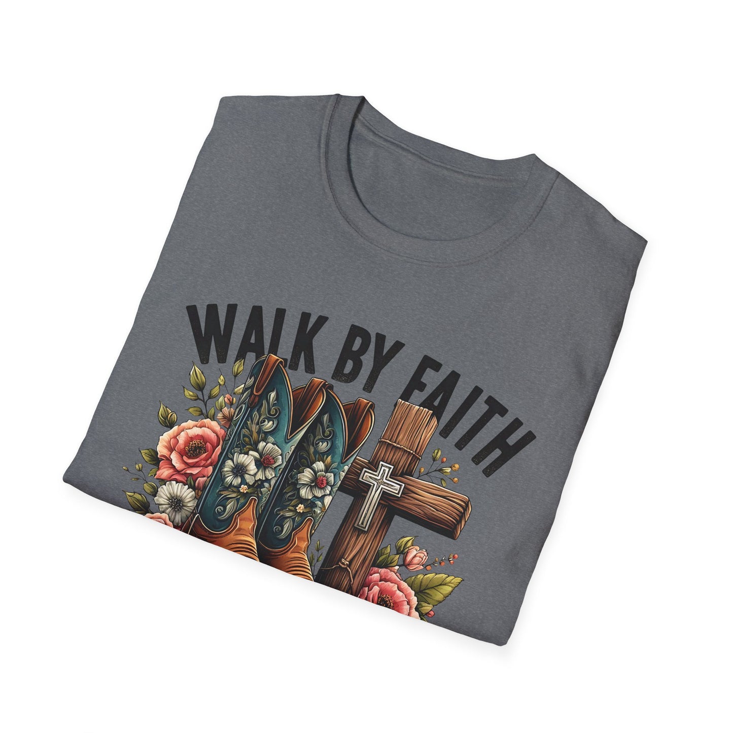Walk By Faith Even When You Cannot See Softstyle T-Shirt