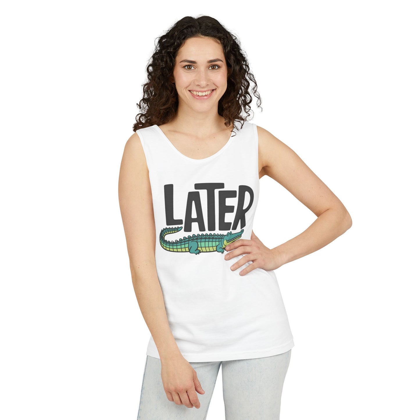 Later Gator Garment-Dyed Tank Top