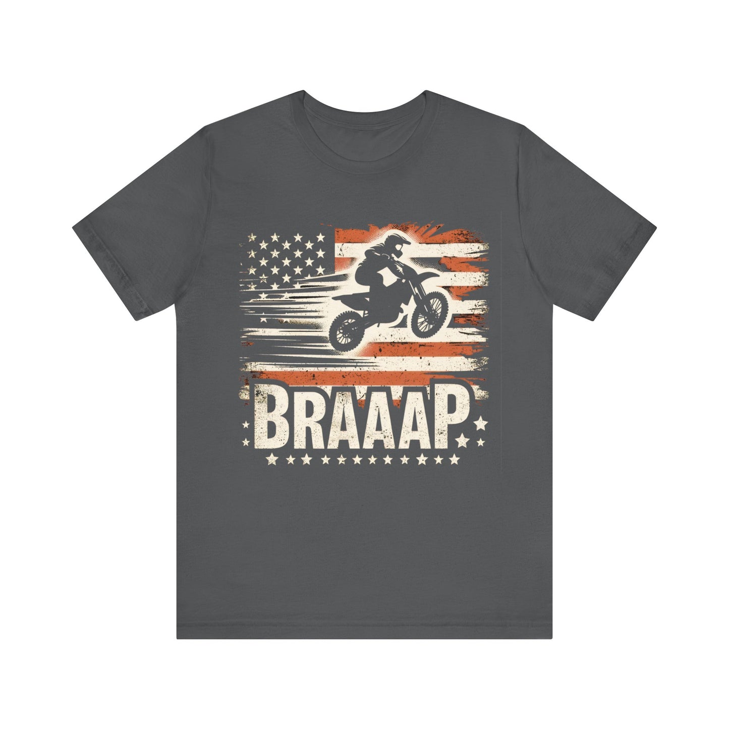 Braaap Flag Jersey Short Sleeve Tee