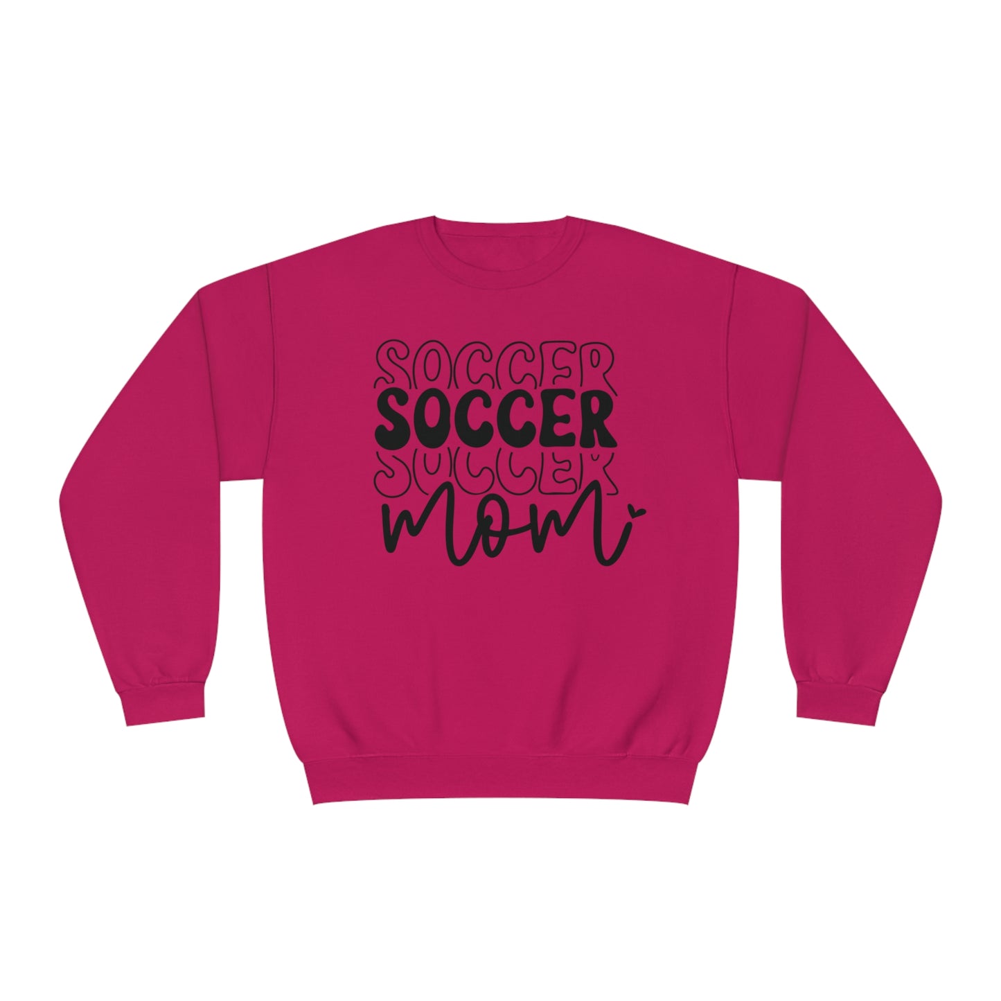 Stacked Soccer Mom NuBlend® Crewneck Sweatshirt
