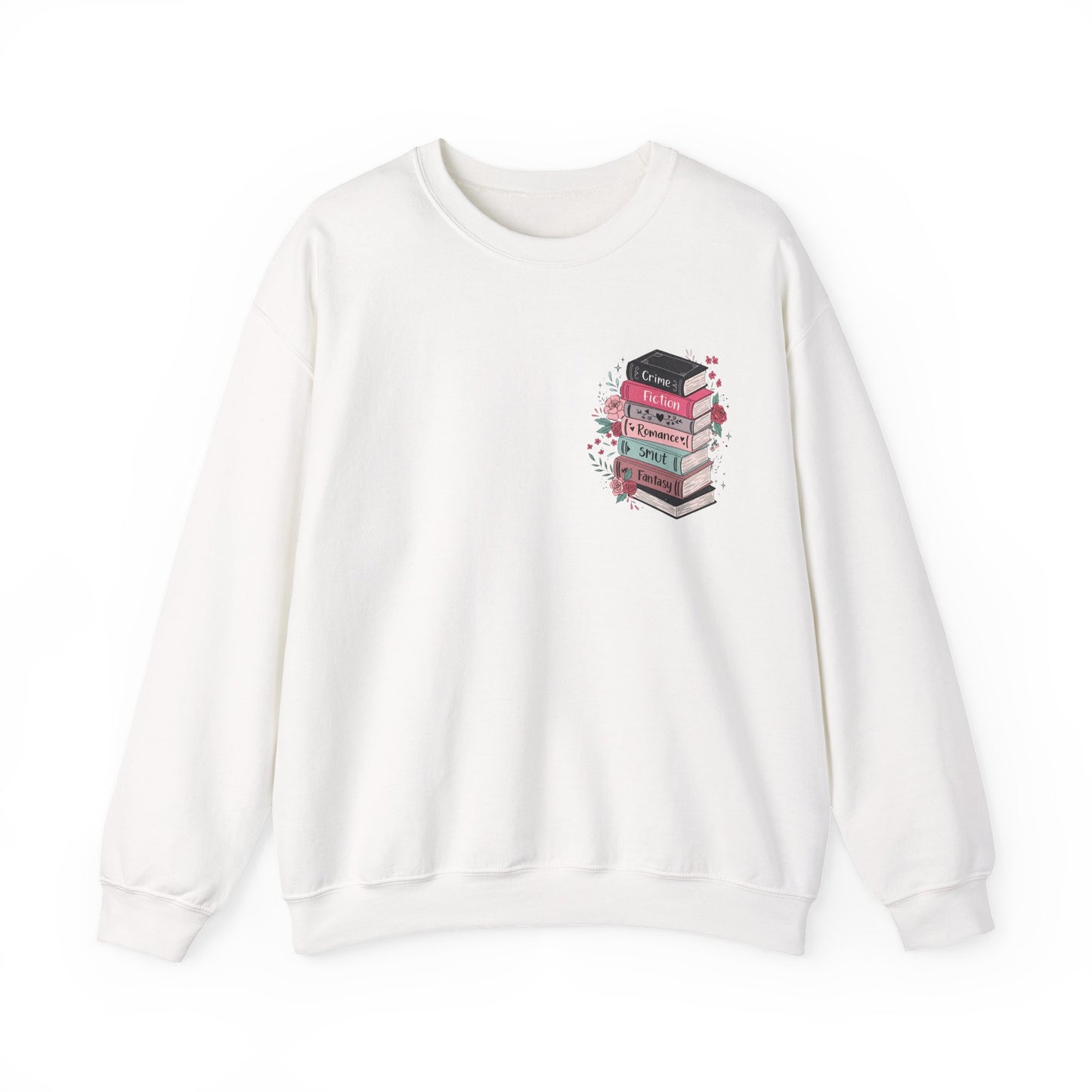 The Stack of Books Heavy Blend™ Crewneck Sweatshirt