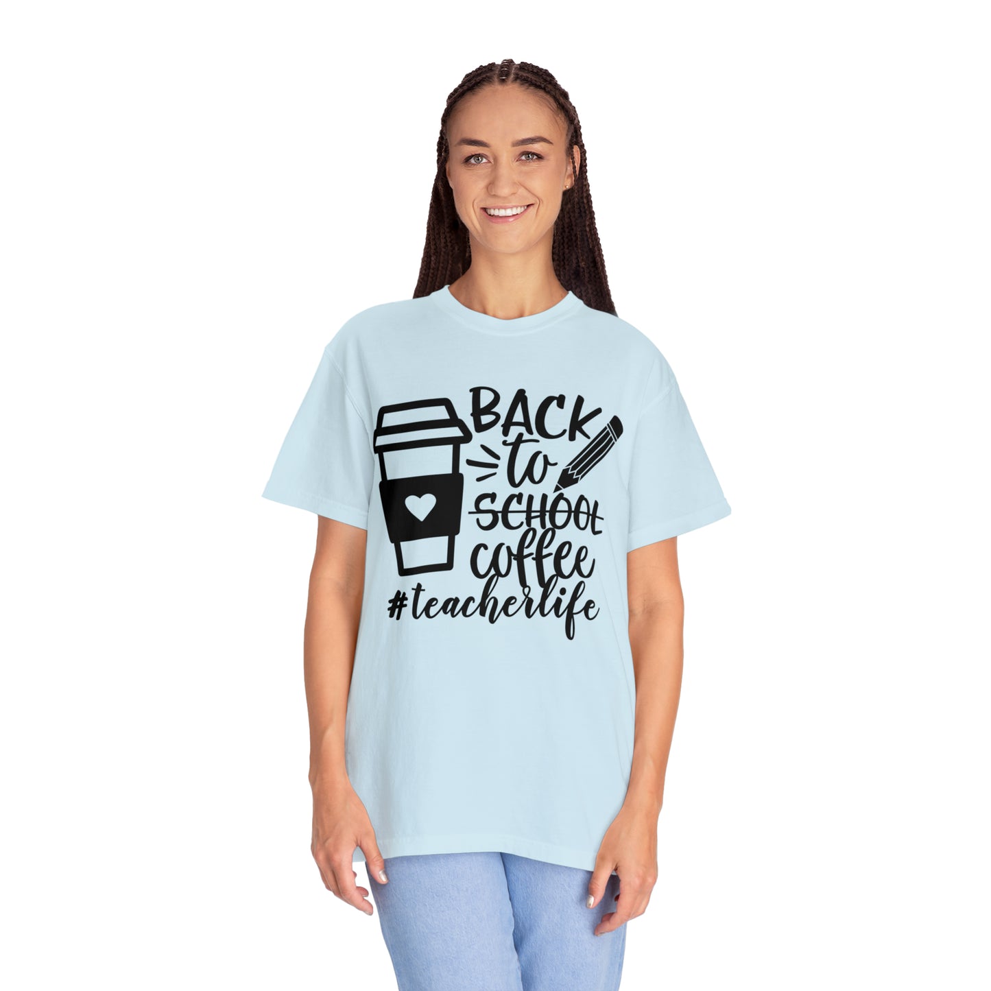 Back To Coffee Garment-Dyed T-shirt