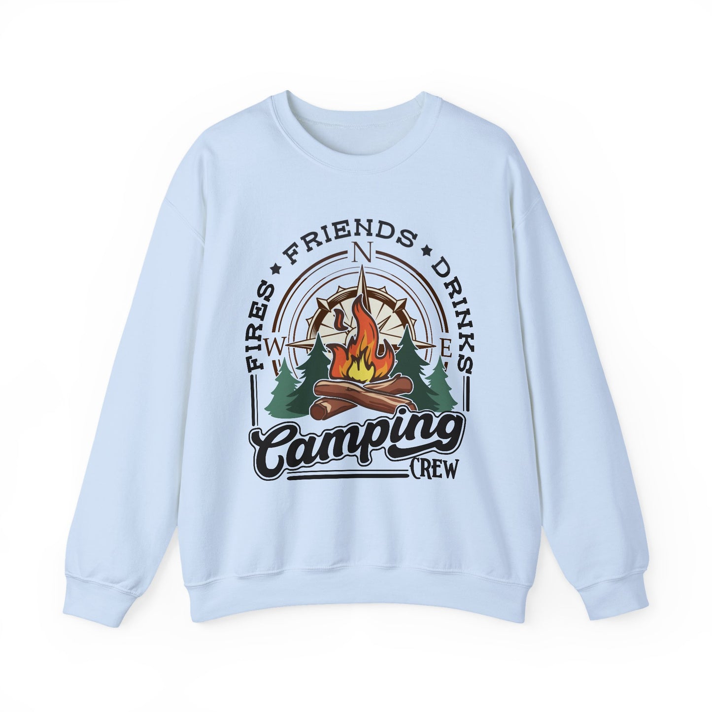 Camping Crew Heavy Blend™ Crewneck Sweatshirt