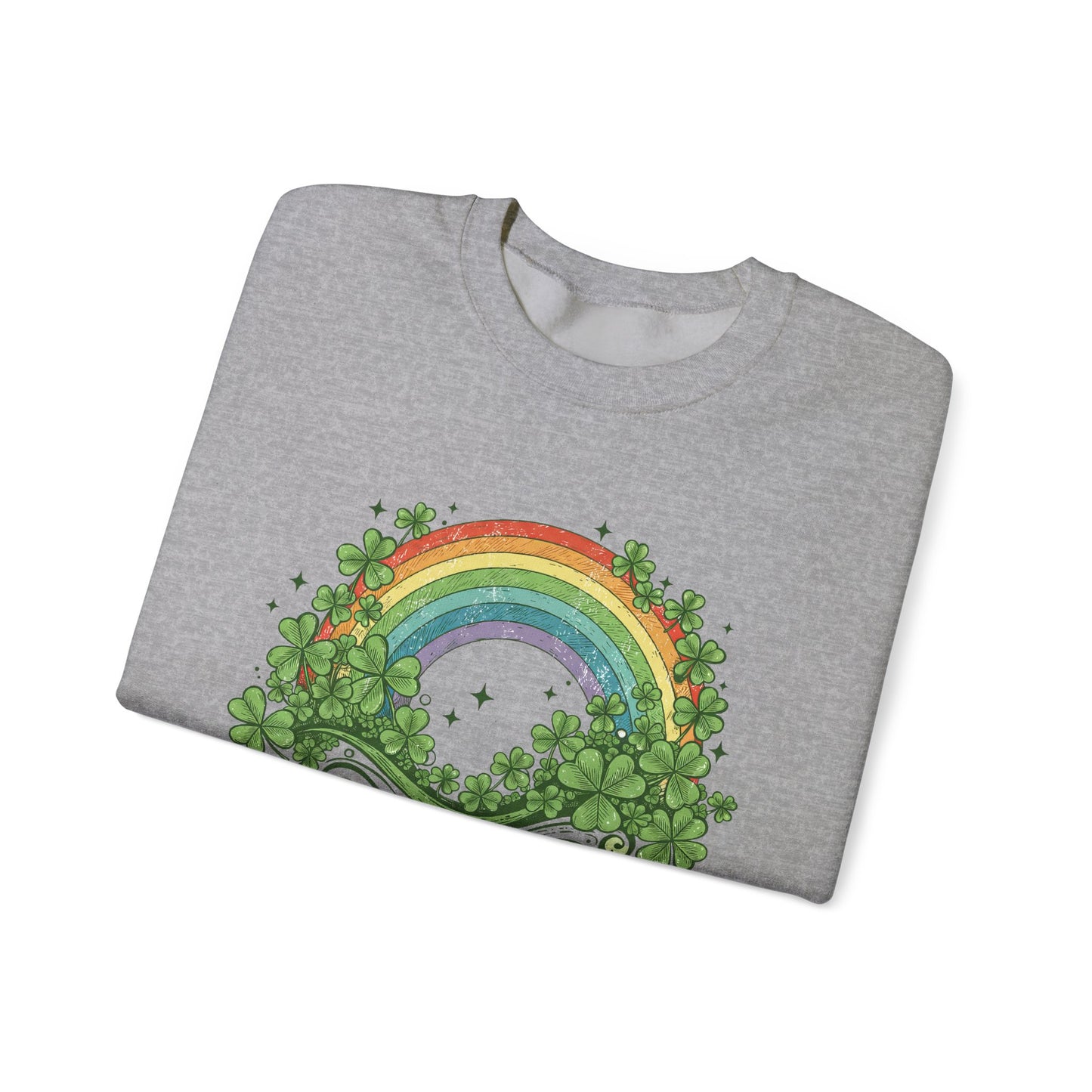 Lucky Rainbow Heavy Blend™ Crewneck Sweatshirt
