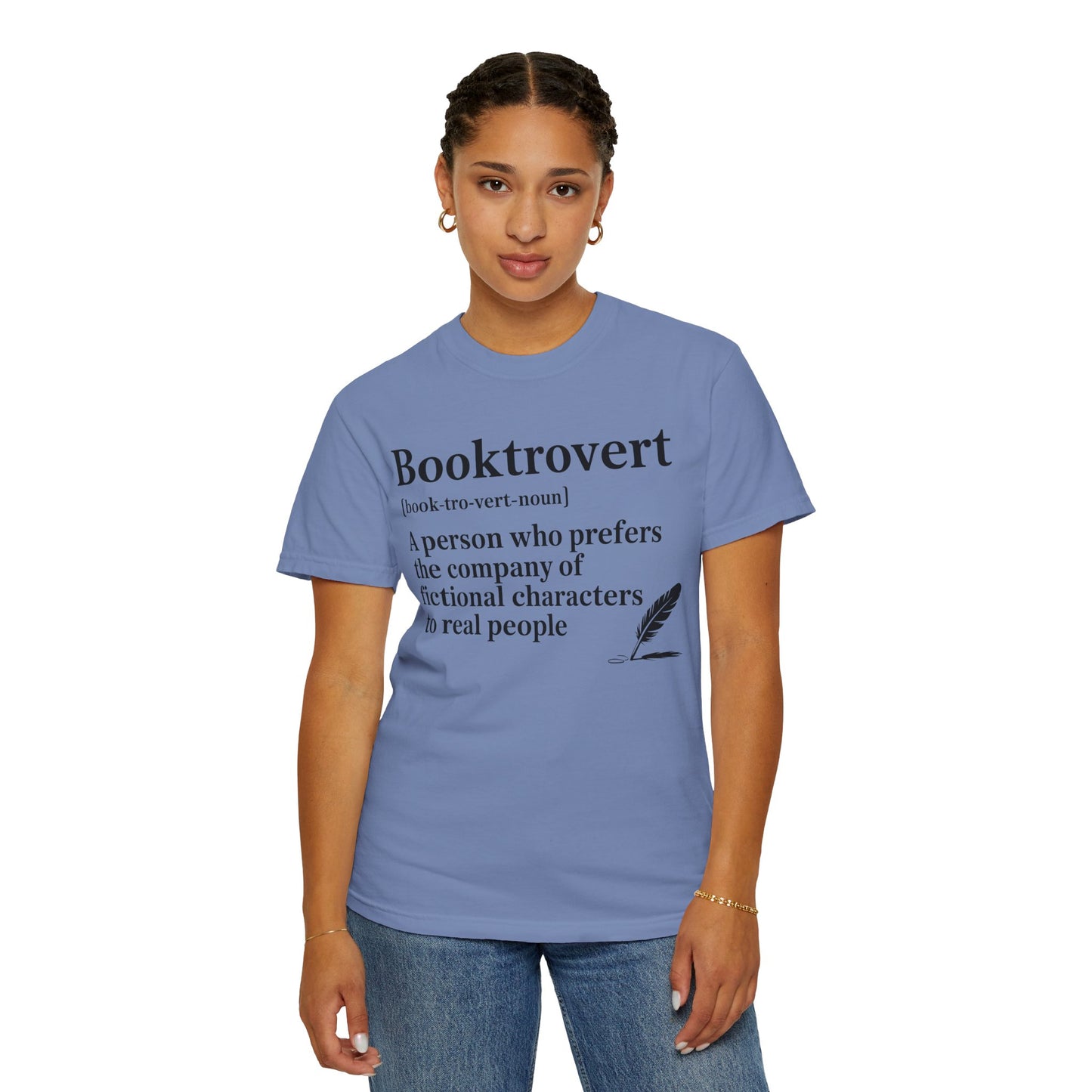 Booktrovert Garment-Dyed T-shirt