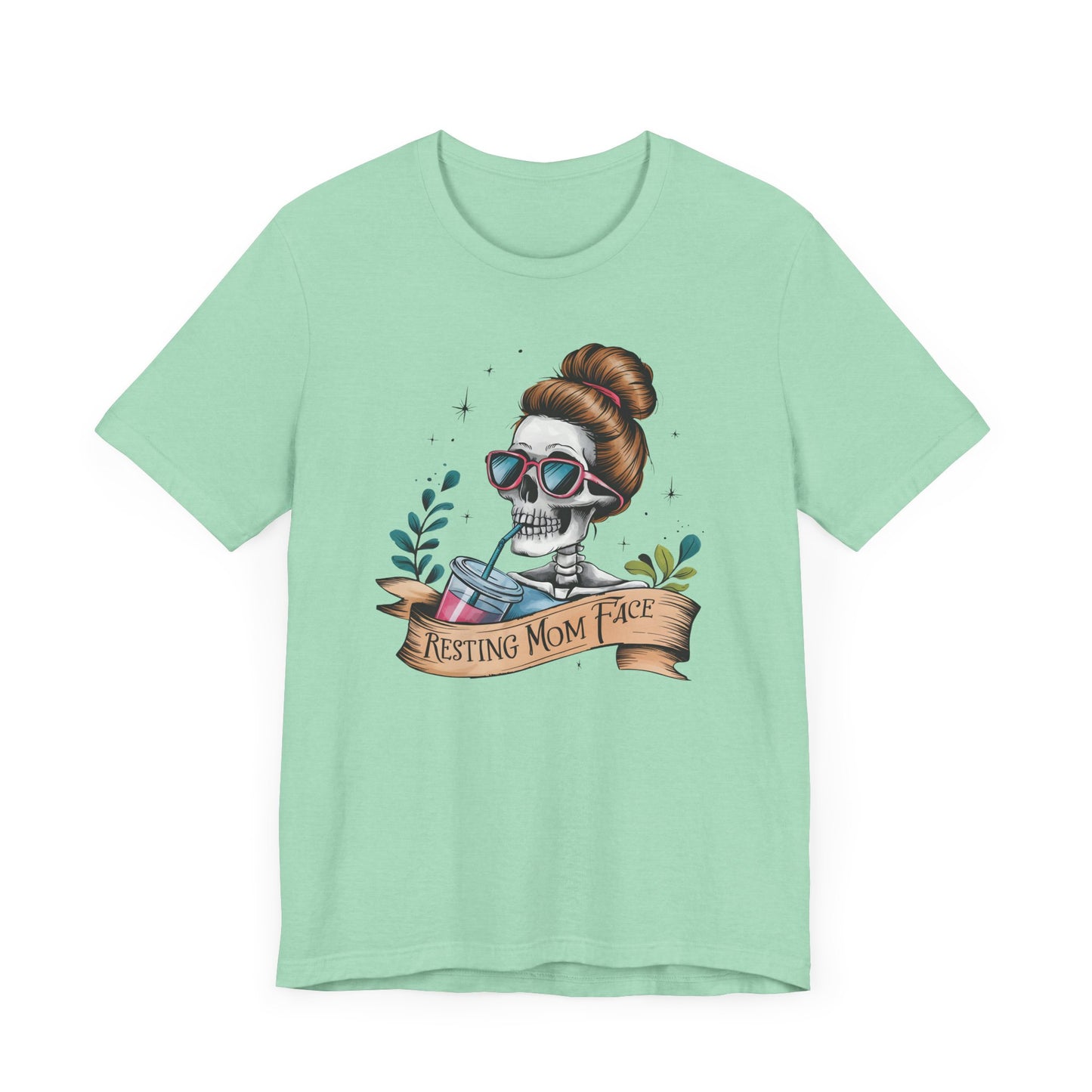 Resting Mom Face Jersey Short Sleeve Tee