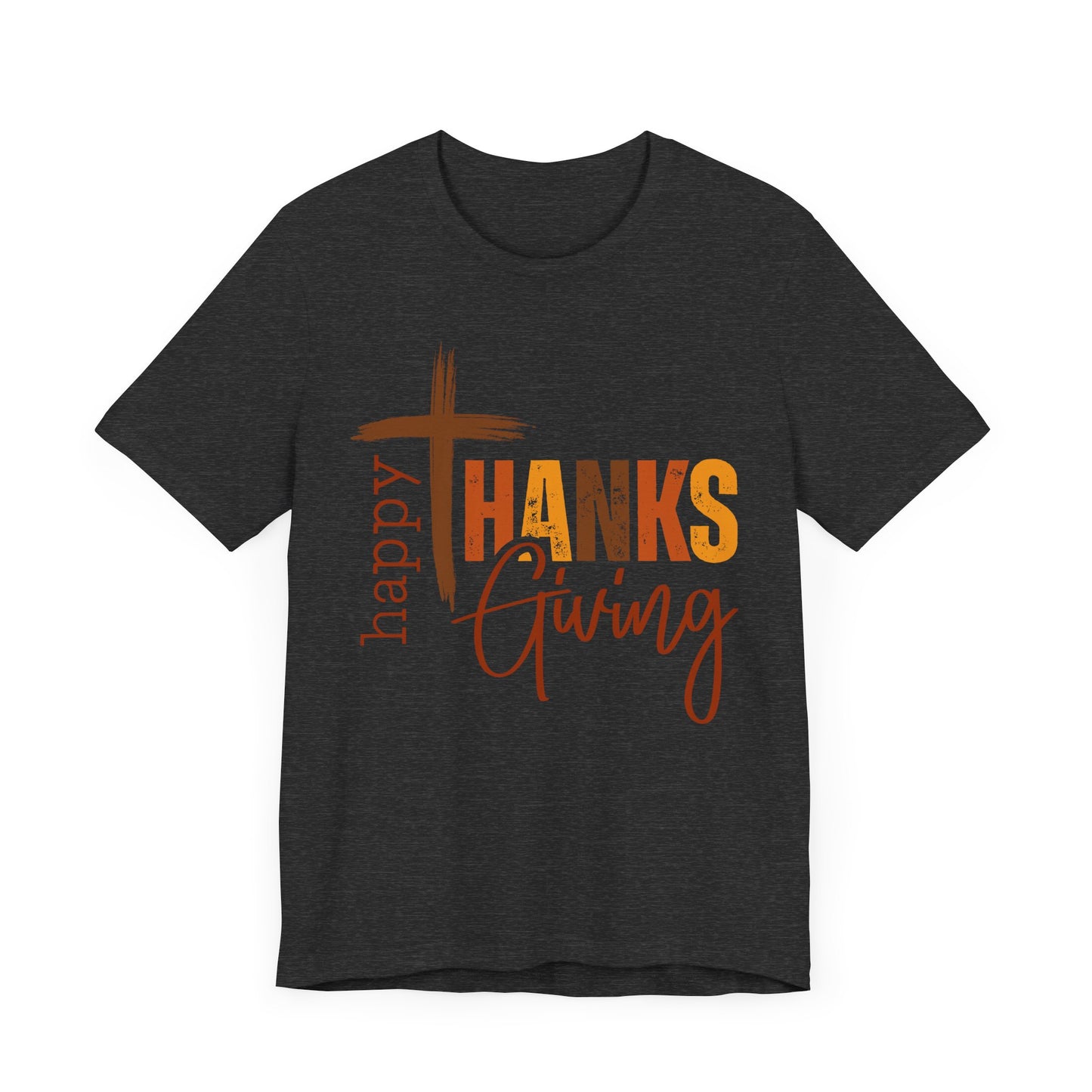 Happy Thanks Giving Jersey Short Sleeve Tee