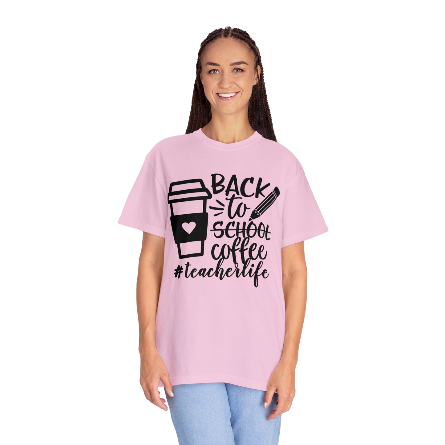 Back To Coffee Garment-Dyed T-shirt