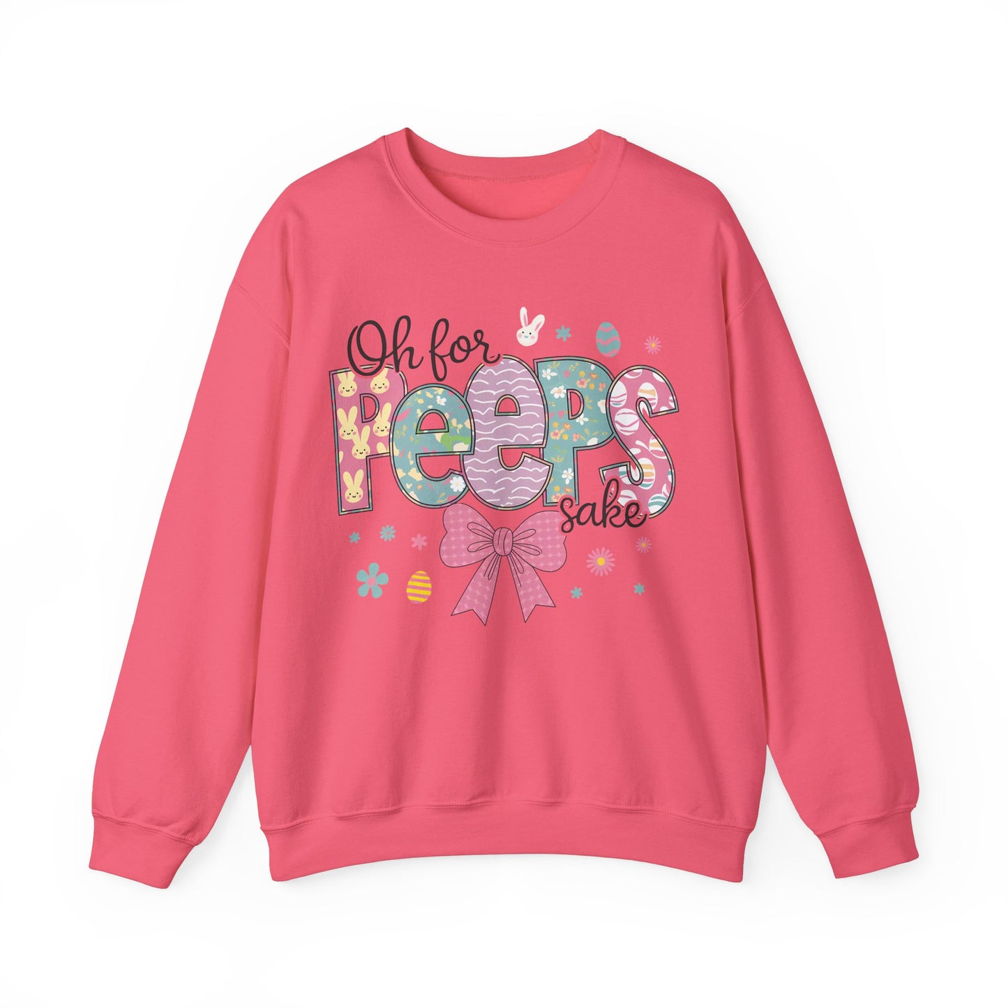 Oh For Peeps Sake Heavy Blend™ Crewneck Sweatshirt