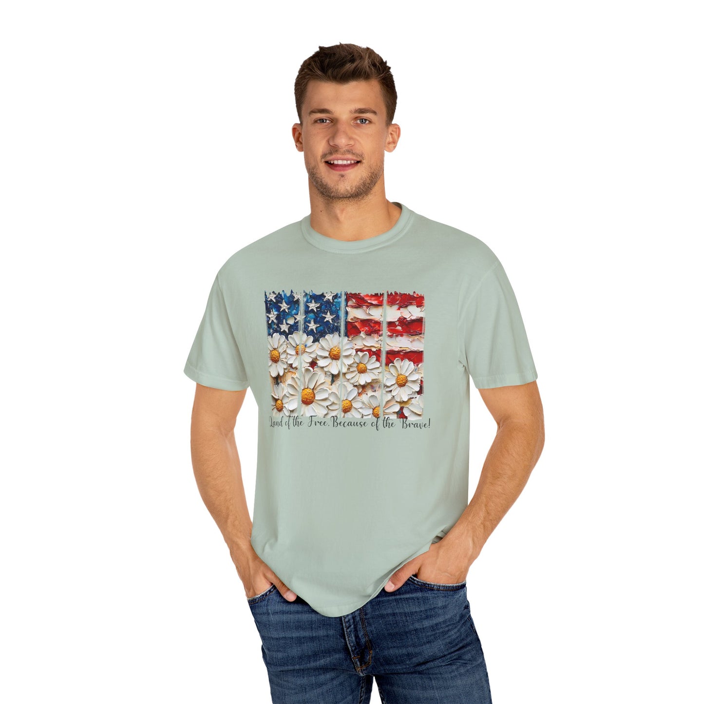 American Daisy Garment-Dyed T-shirt
