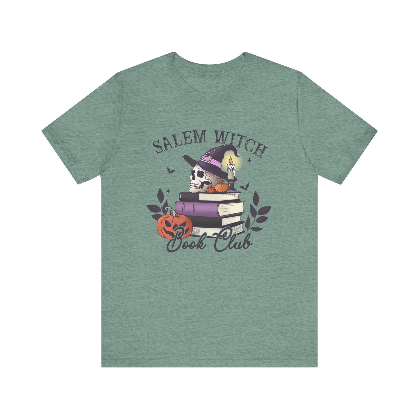 Salem Witch Book Club Jersey Short Sleeve Tee