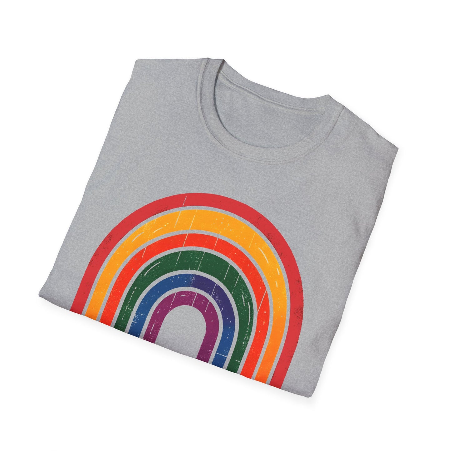 Be Kind Rainbow Softstyle T-Shirt