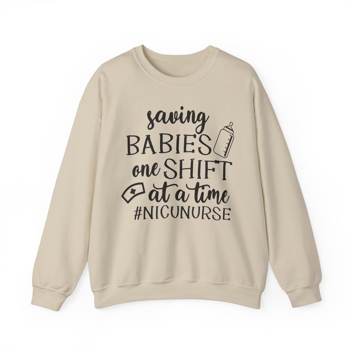 NICU Nurse Quote Heavy Blend™ Crewneck Sweatshirt