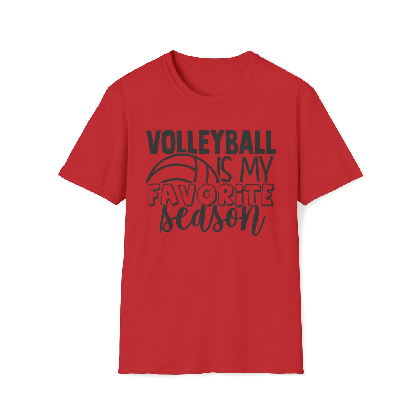 Volleyball Season Softstyle T-Shirt