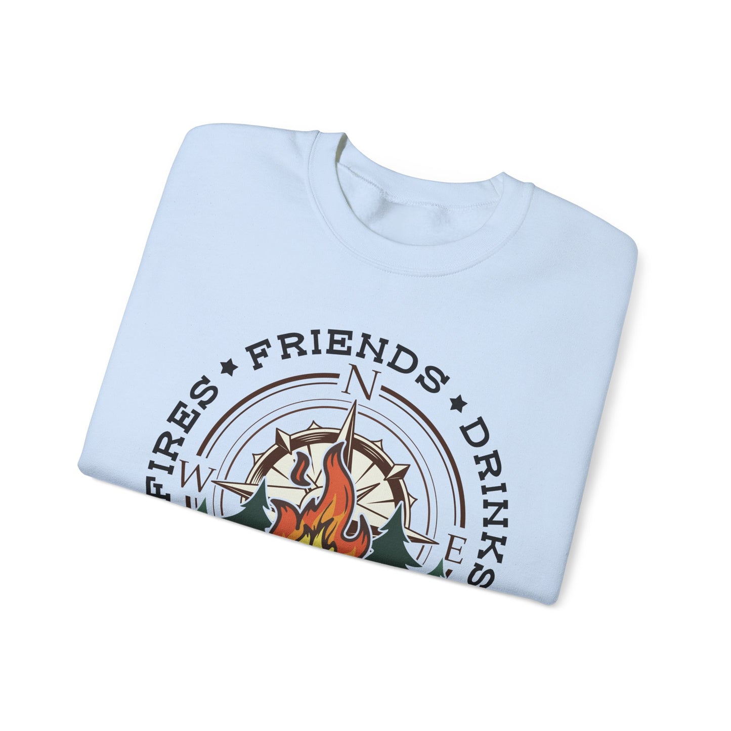 Camping Crew Heavy Blend™ Crewneck Sweatshirt