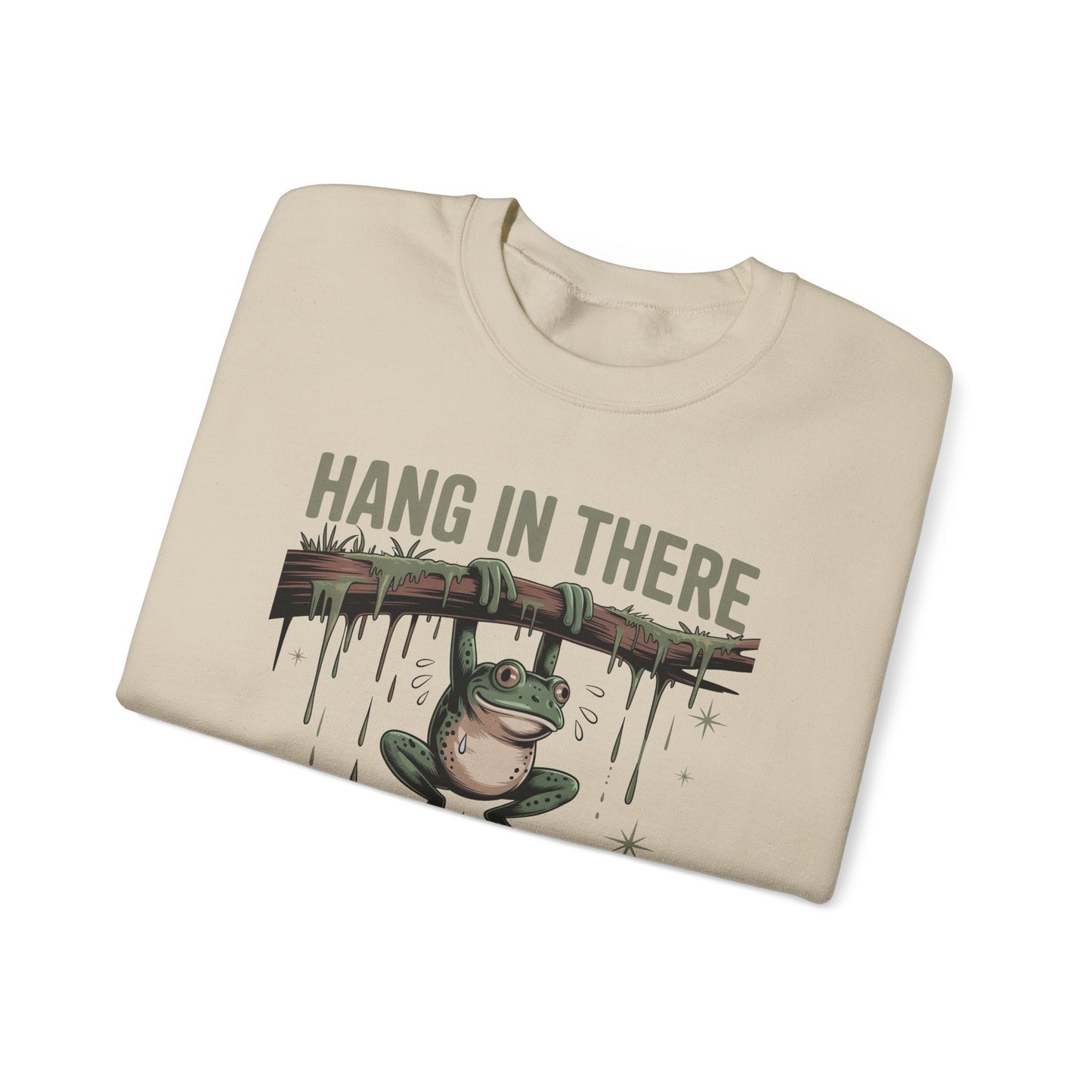 Hang In There Heavy Blend™ Crewneck Sweatshirt
