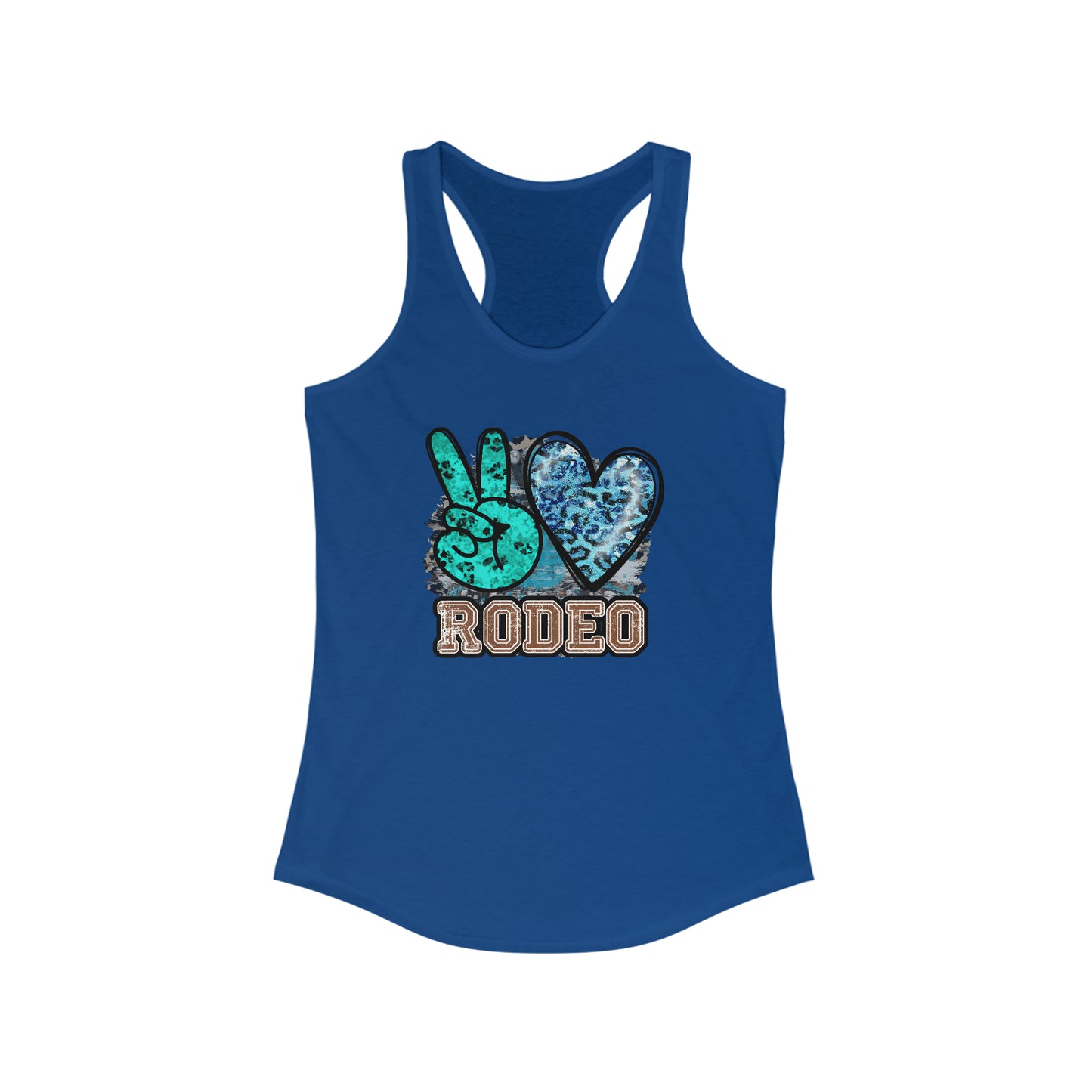 Peace Love Rodeo Ideal Racerback Tank
