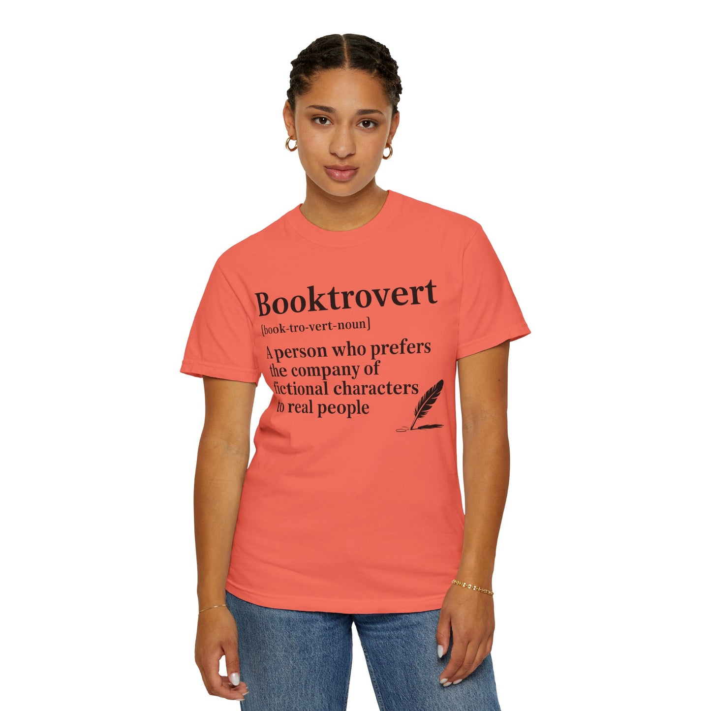 Booktrovert Garment-Dyed T-shirt