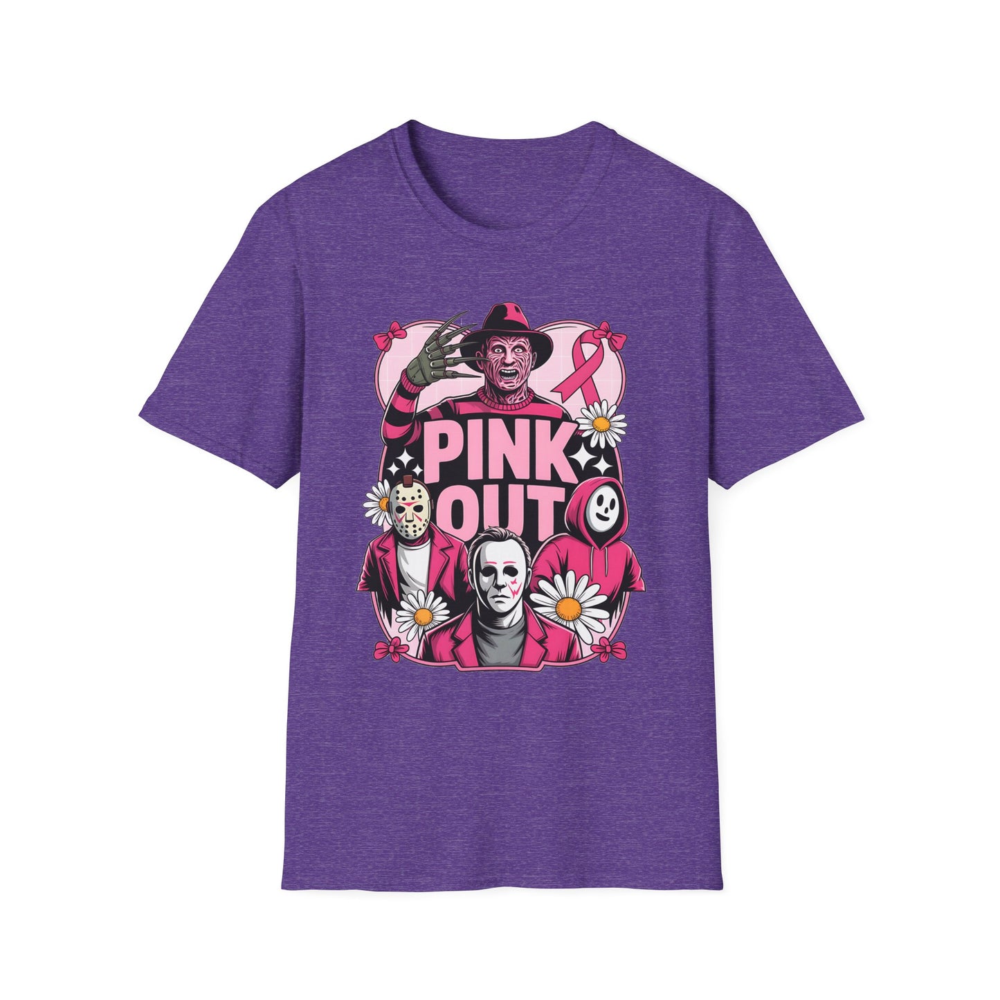 Spooky Pink Out Softstyle T-Shirt