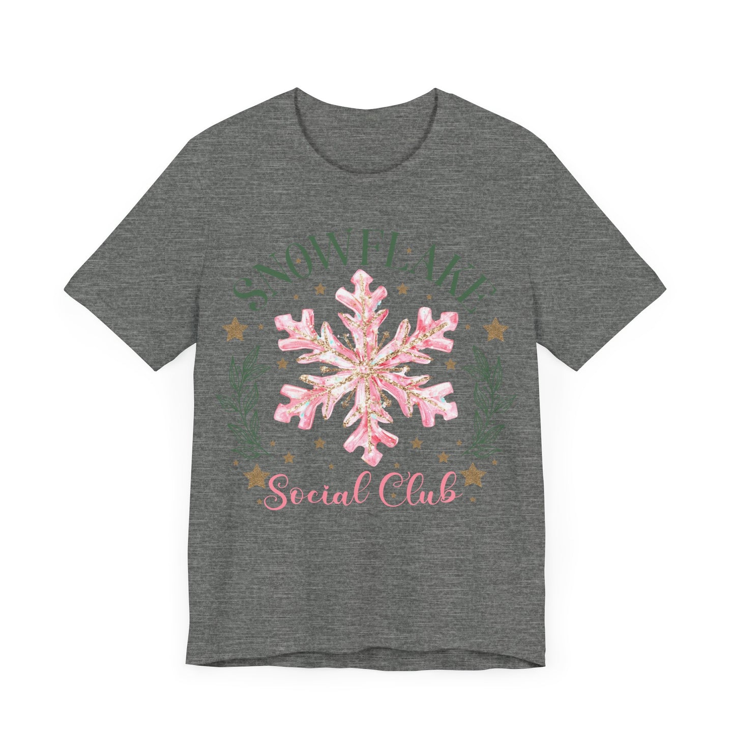 Snowflake Soical Club Jersey Short Sleeve Tee