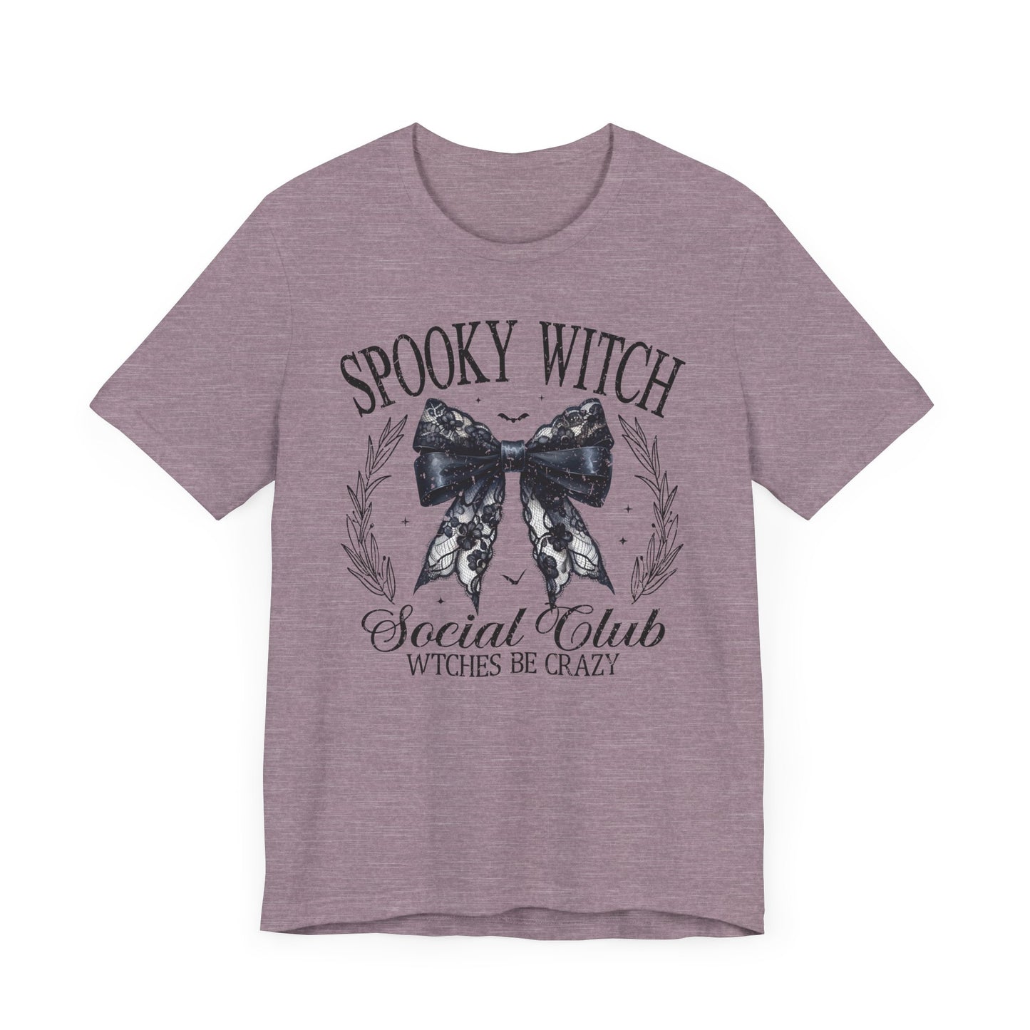 Spooky Witch Social Club Jersey Short Sleeve Tee