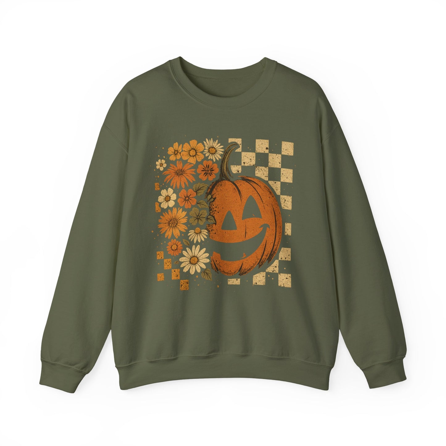 Vintage Jack-o’-lantern Heavy Blend™ Crewneck Sweatshirt