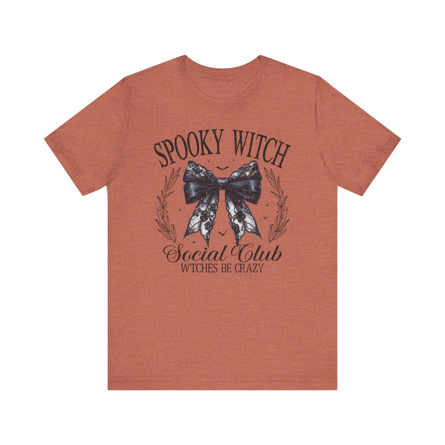 Spooky Witch Social Club Jersey Short Sleeve Tee