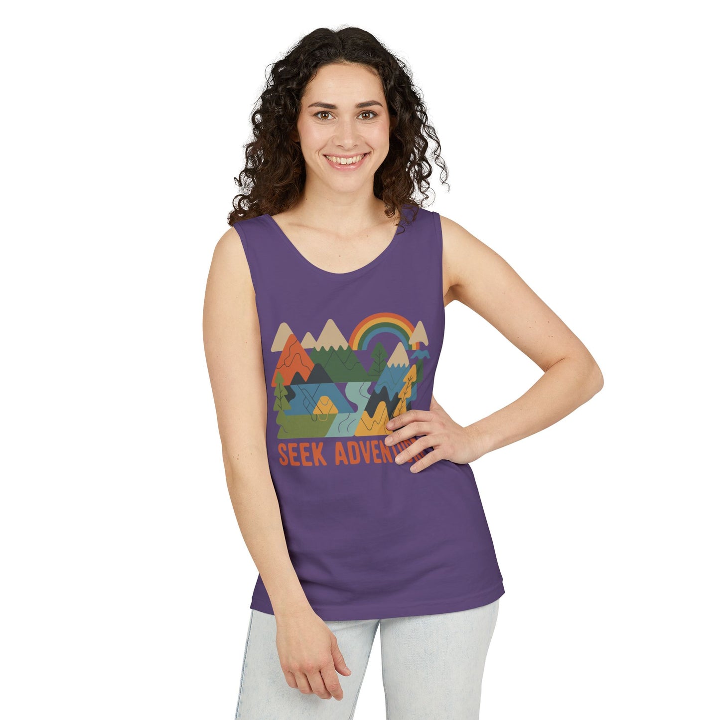 Seek Adventure Garment-Dyed Tank Top