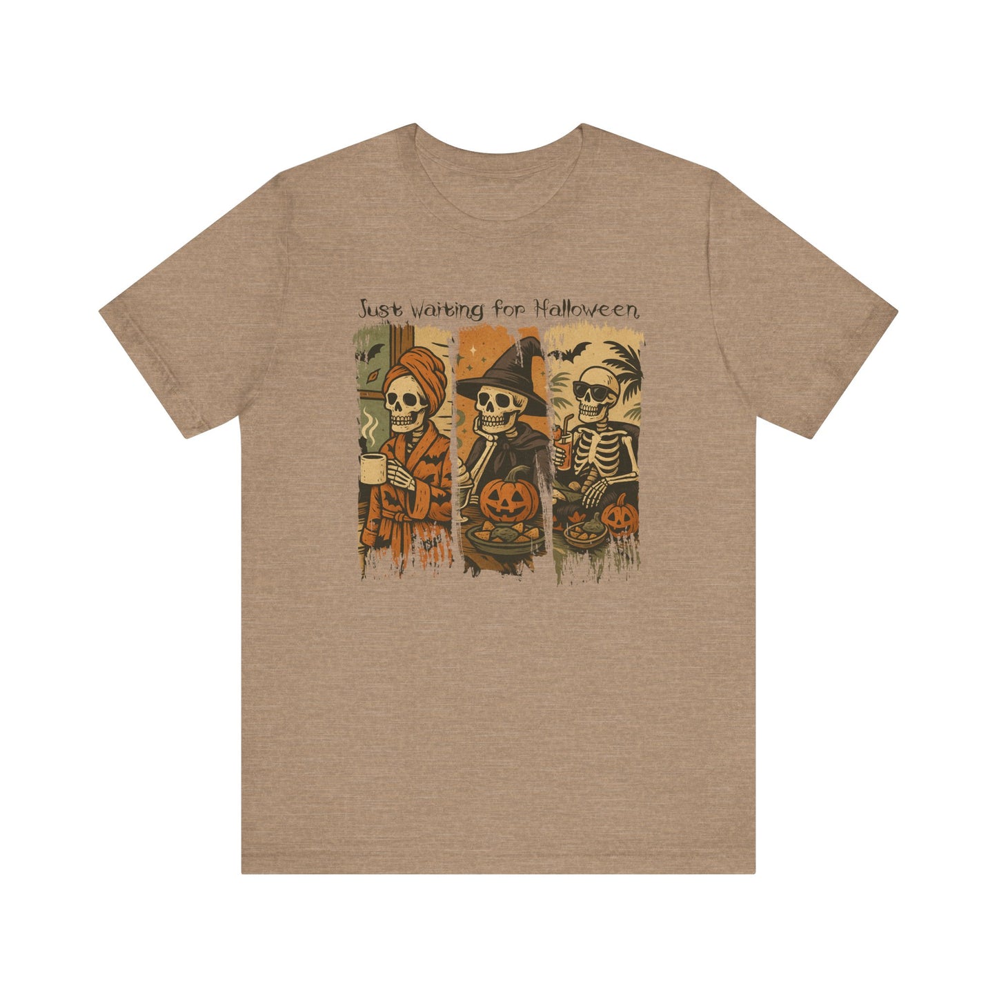 Waiting For Halloween Jersey Short Sleeve Tee